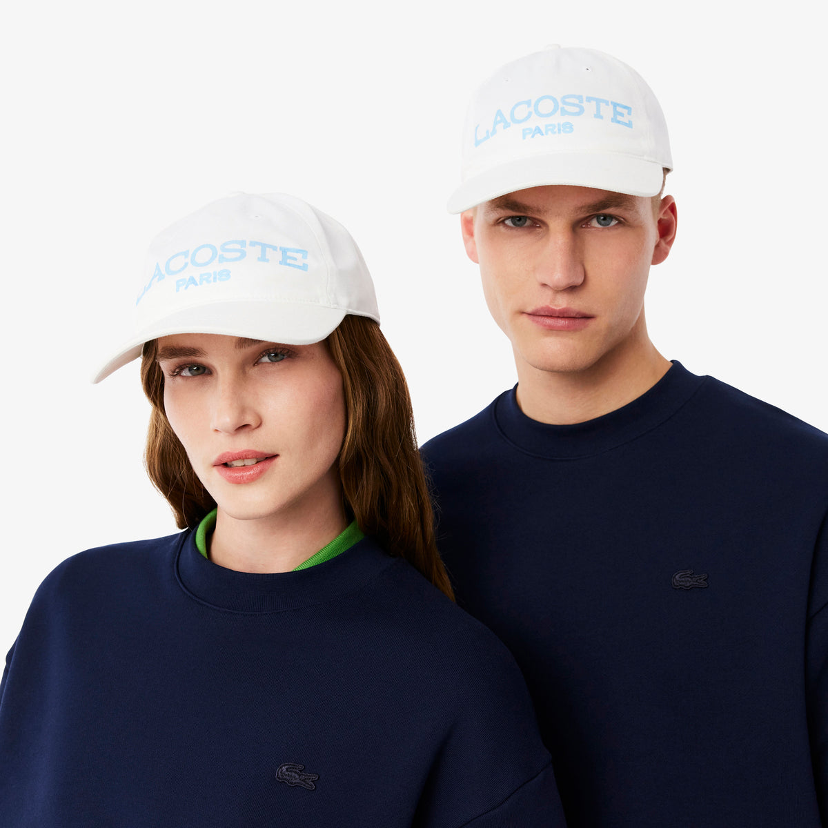 LACOSTE Printed Cotton Twill Unisex Cap