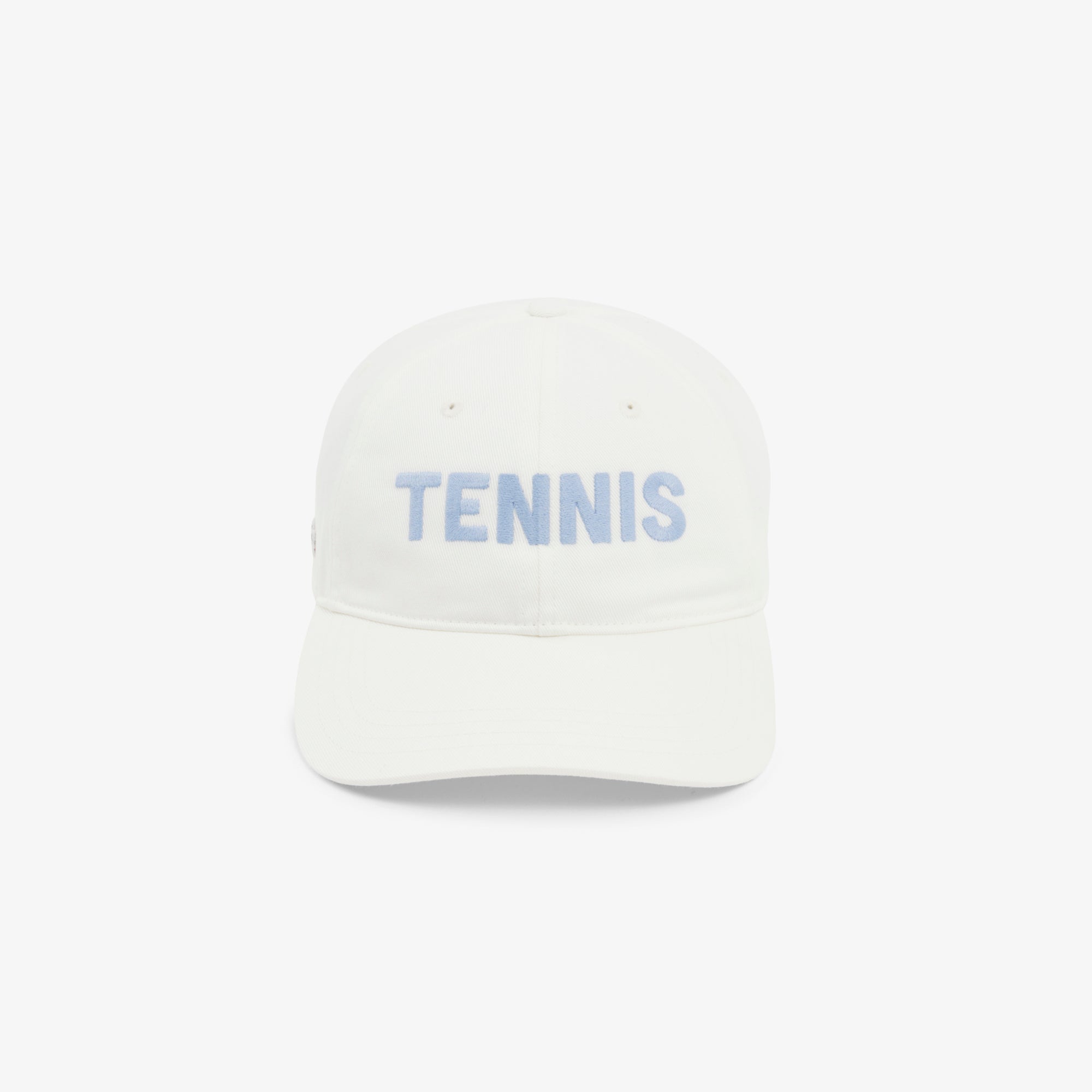 LACOSTE Embroidered Cotton Twill Cap Unisex