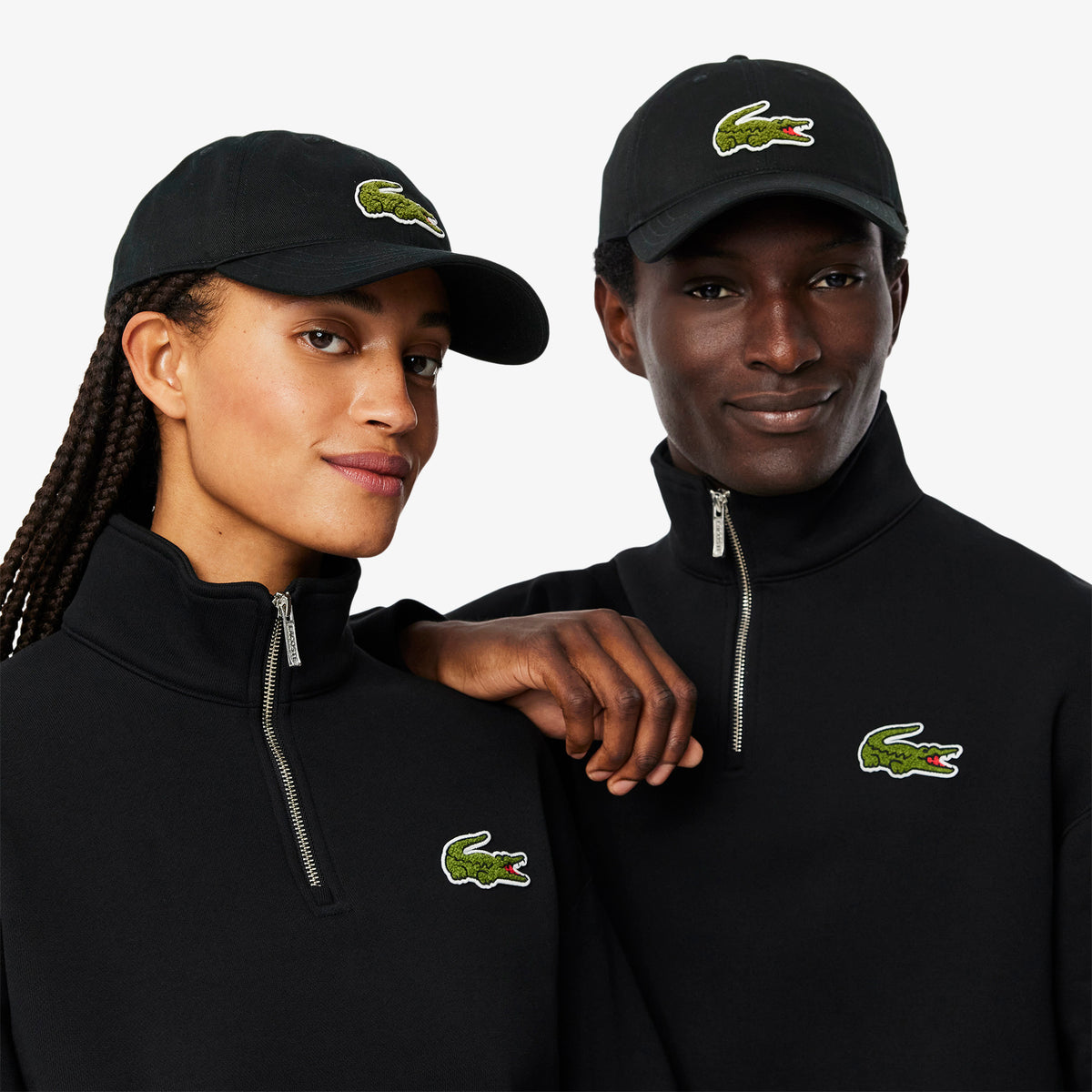 LACOSTE Unisex Crocodile Badge Cotton Twill Cap