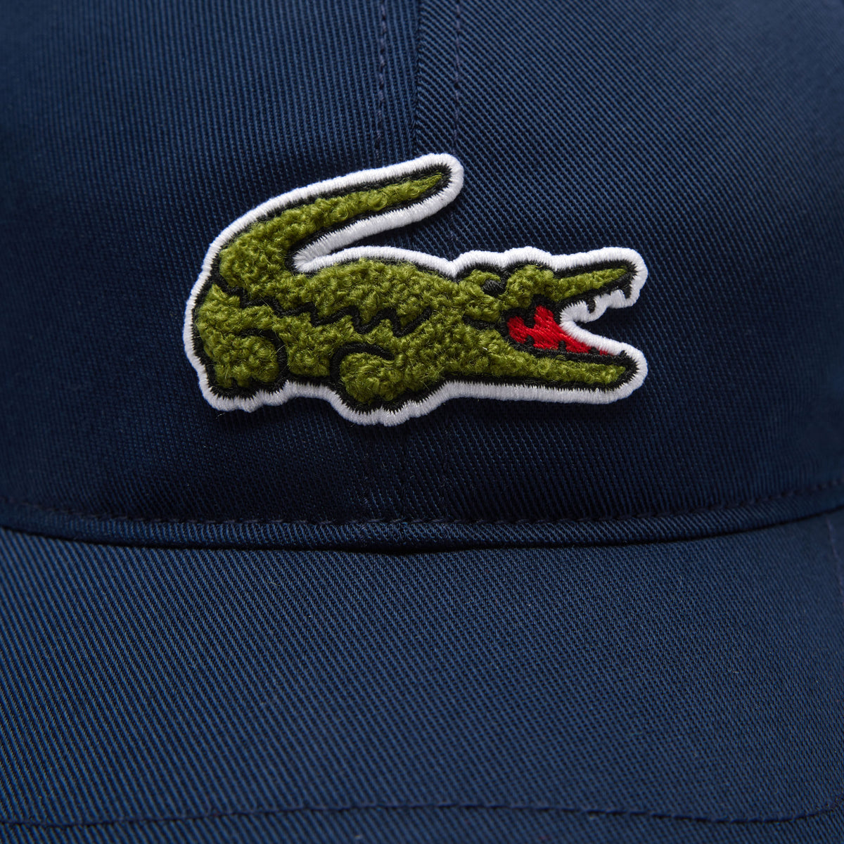 LACOSTE Unisex Crocodile Badge Cotton Twill Cap