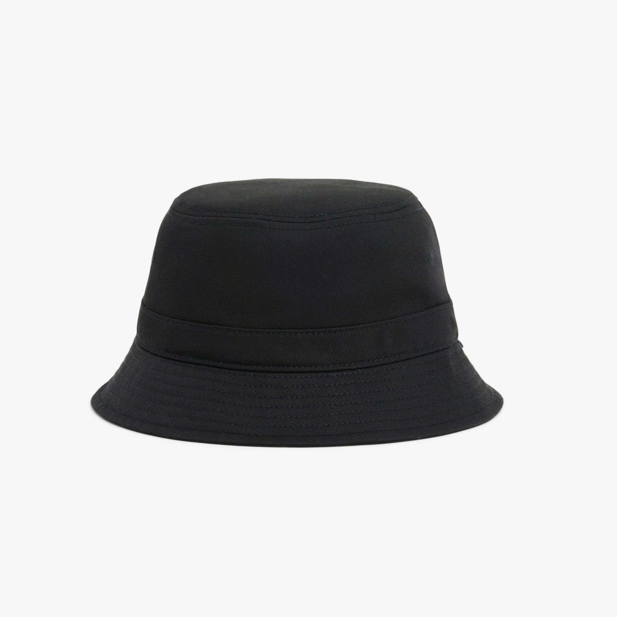 LACOSTE Lined Cotton Twill Bucket Hat