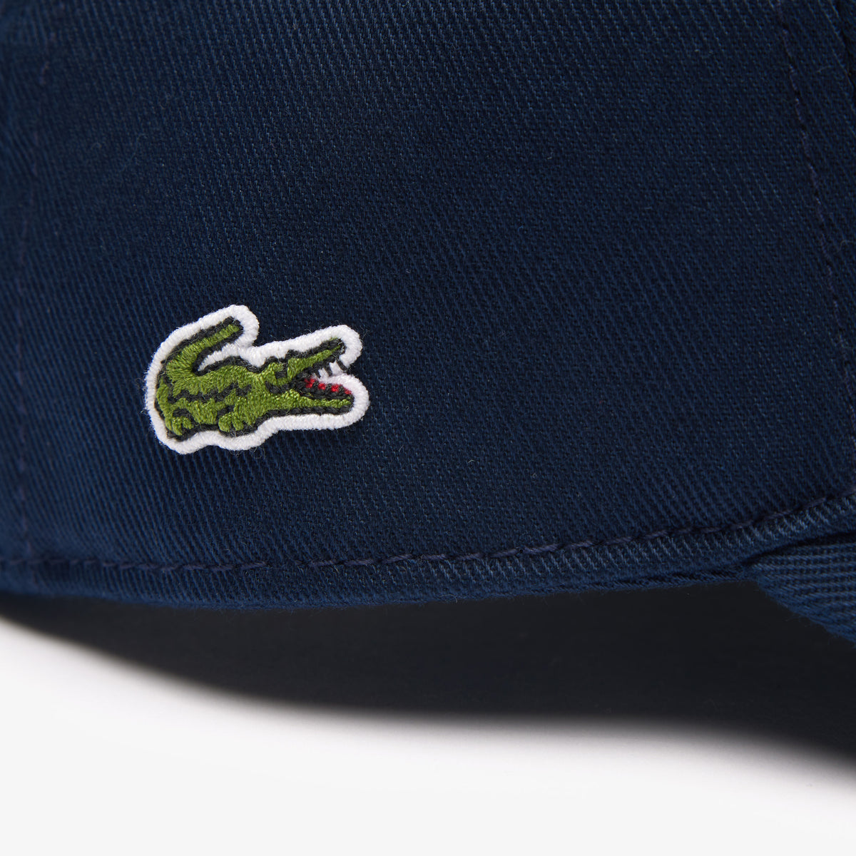 LACOSTE Contrast Croc Embroidered Kids Cap