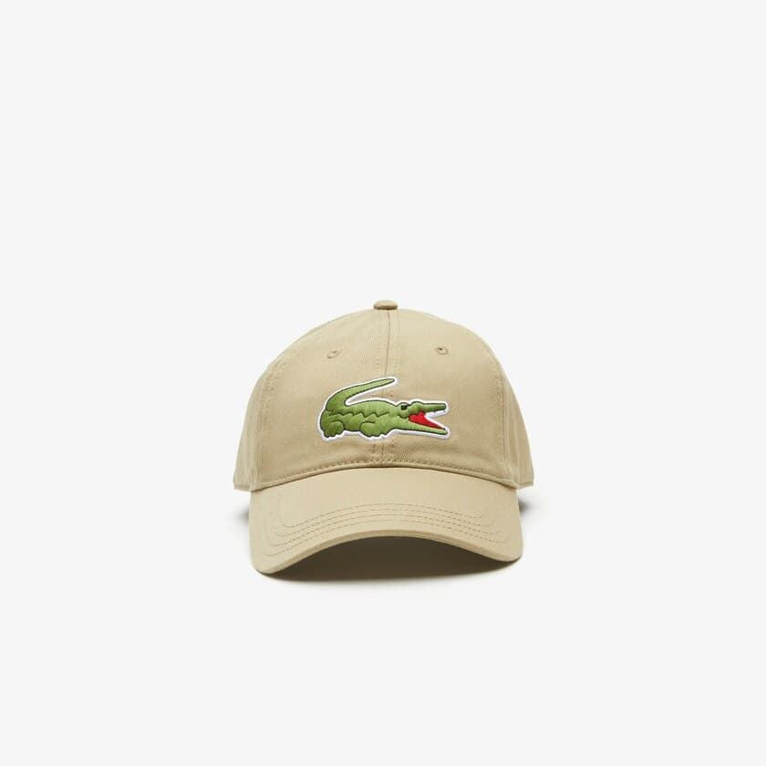 Lacoste Unisex Adjustable Organic Cotton Twill Cap
