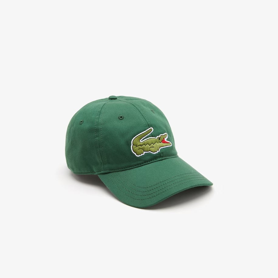 Lacoste Unisex Adjustable Organic Cotton Twill Cap