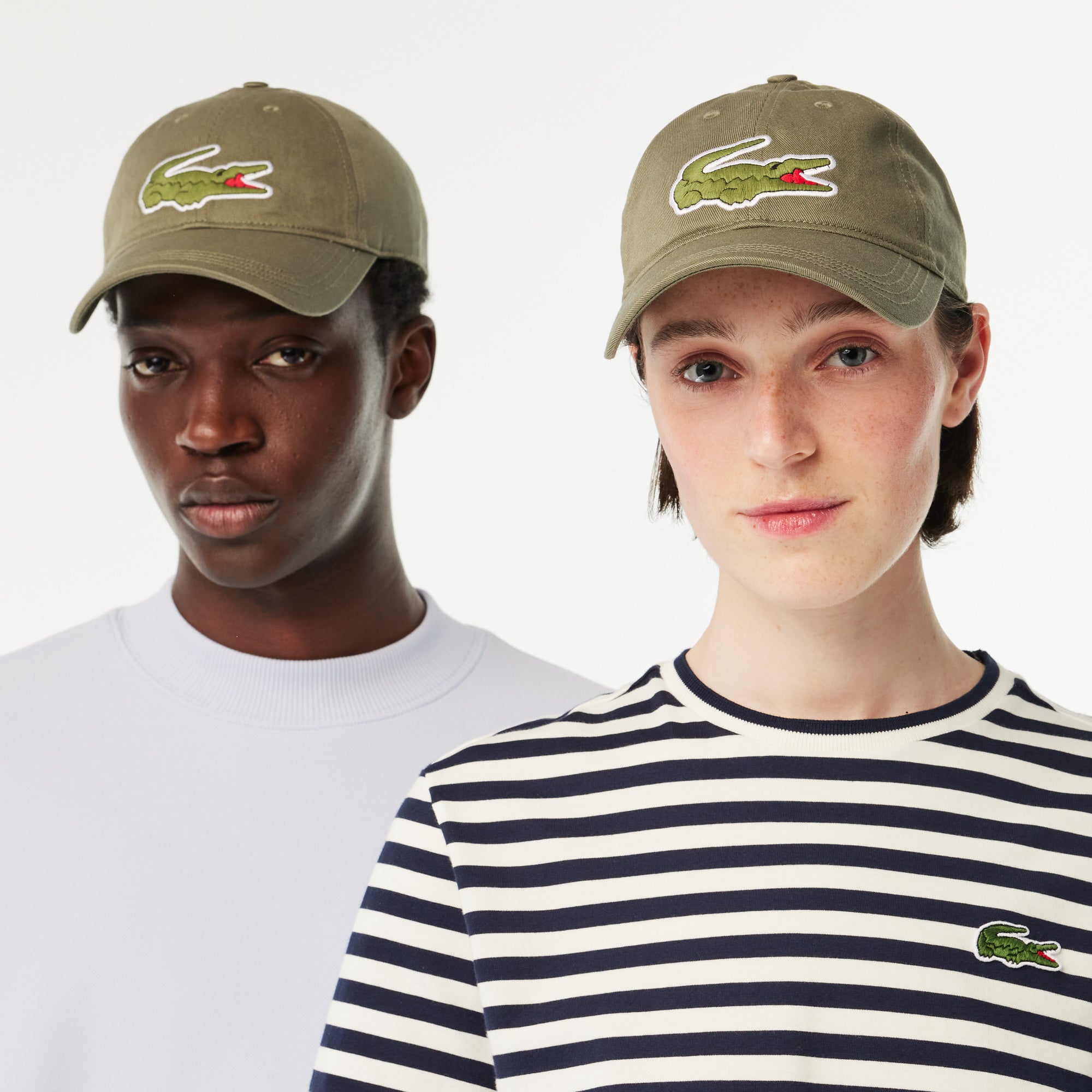 Lacoste Unisex Adjustable Organic Cotton Twill Cap