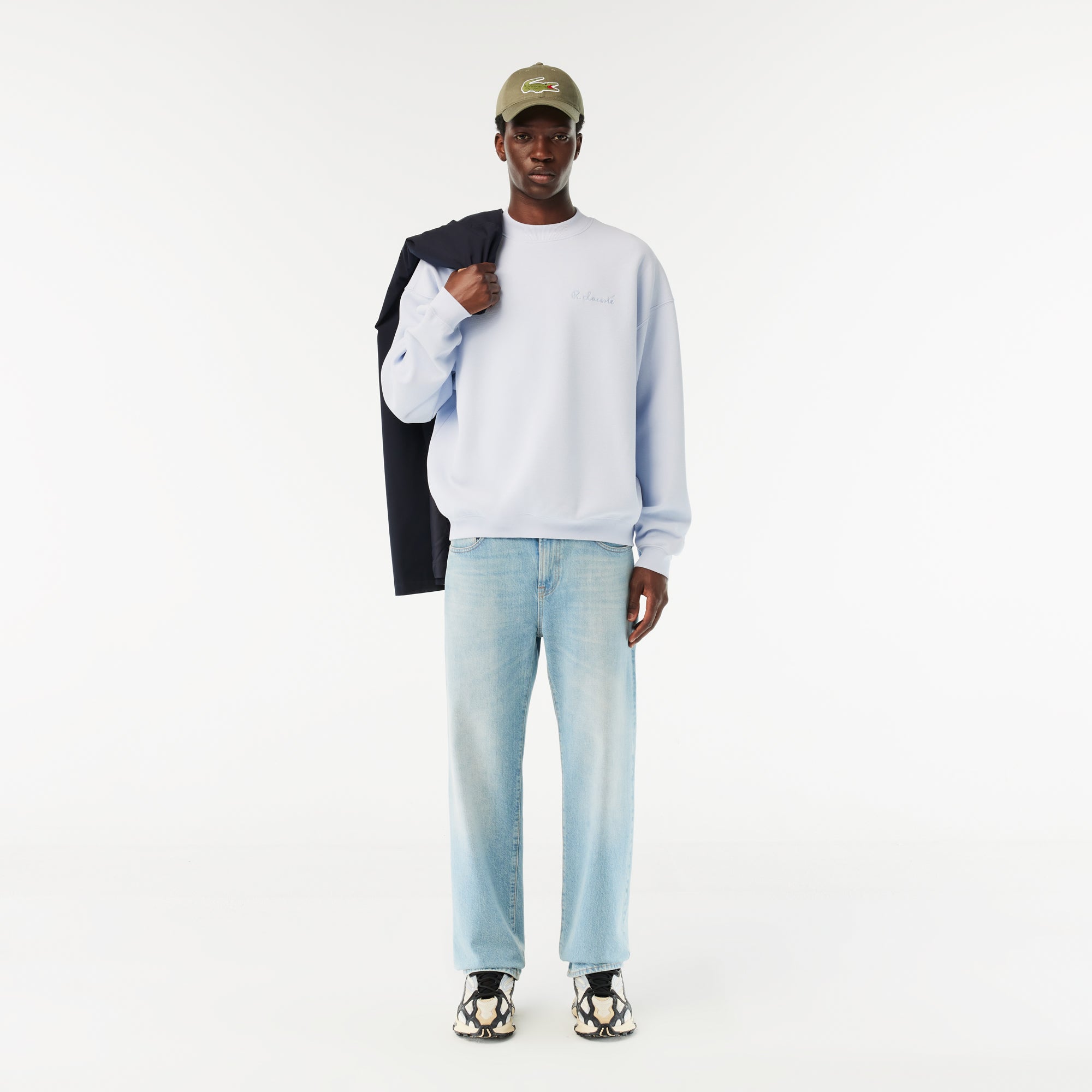 Lacoste Unisex Adjustable Organic Cotton Twill Cap