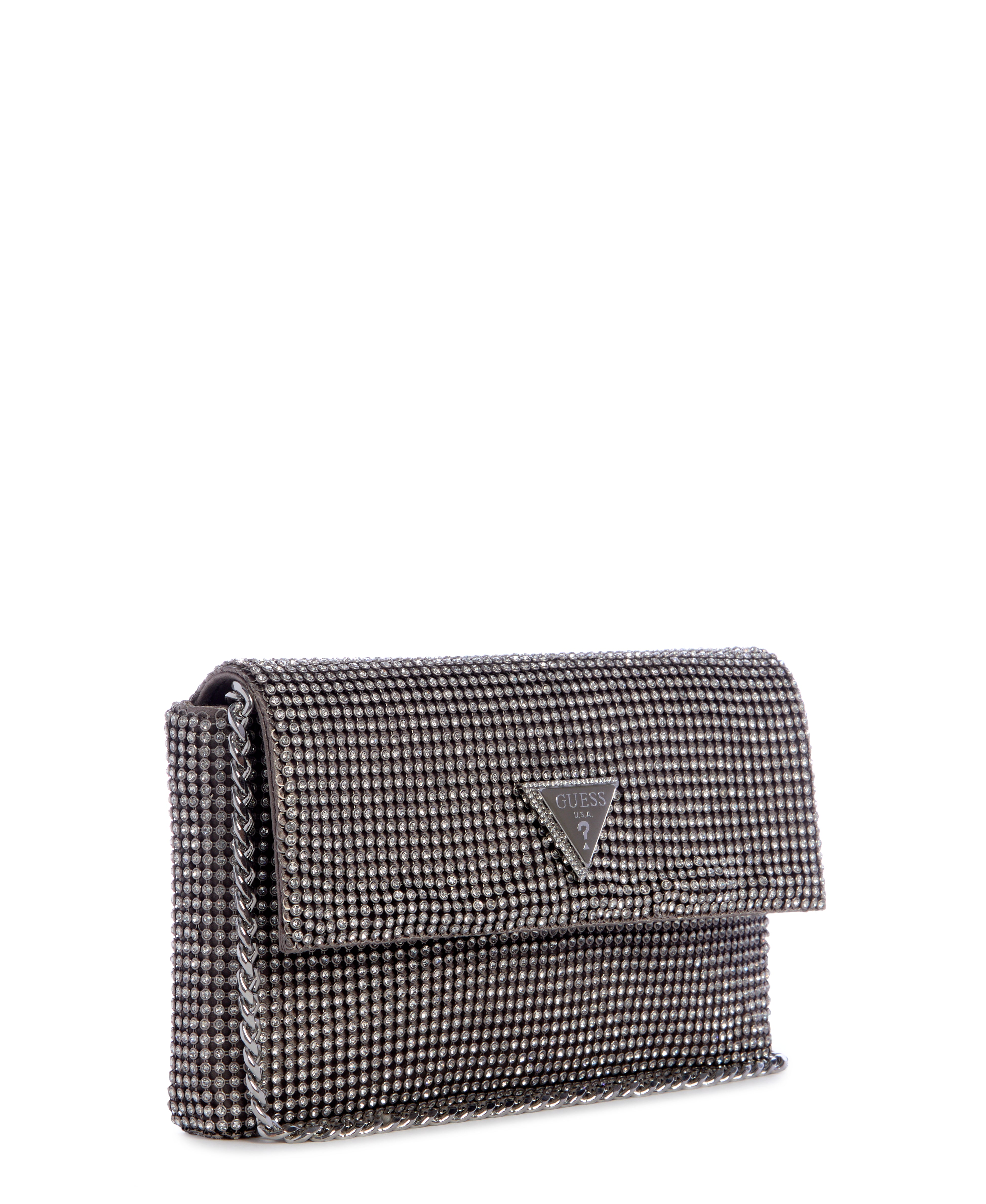 GUESS Zalina Flap Clutch Bag