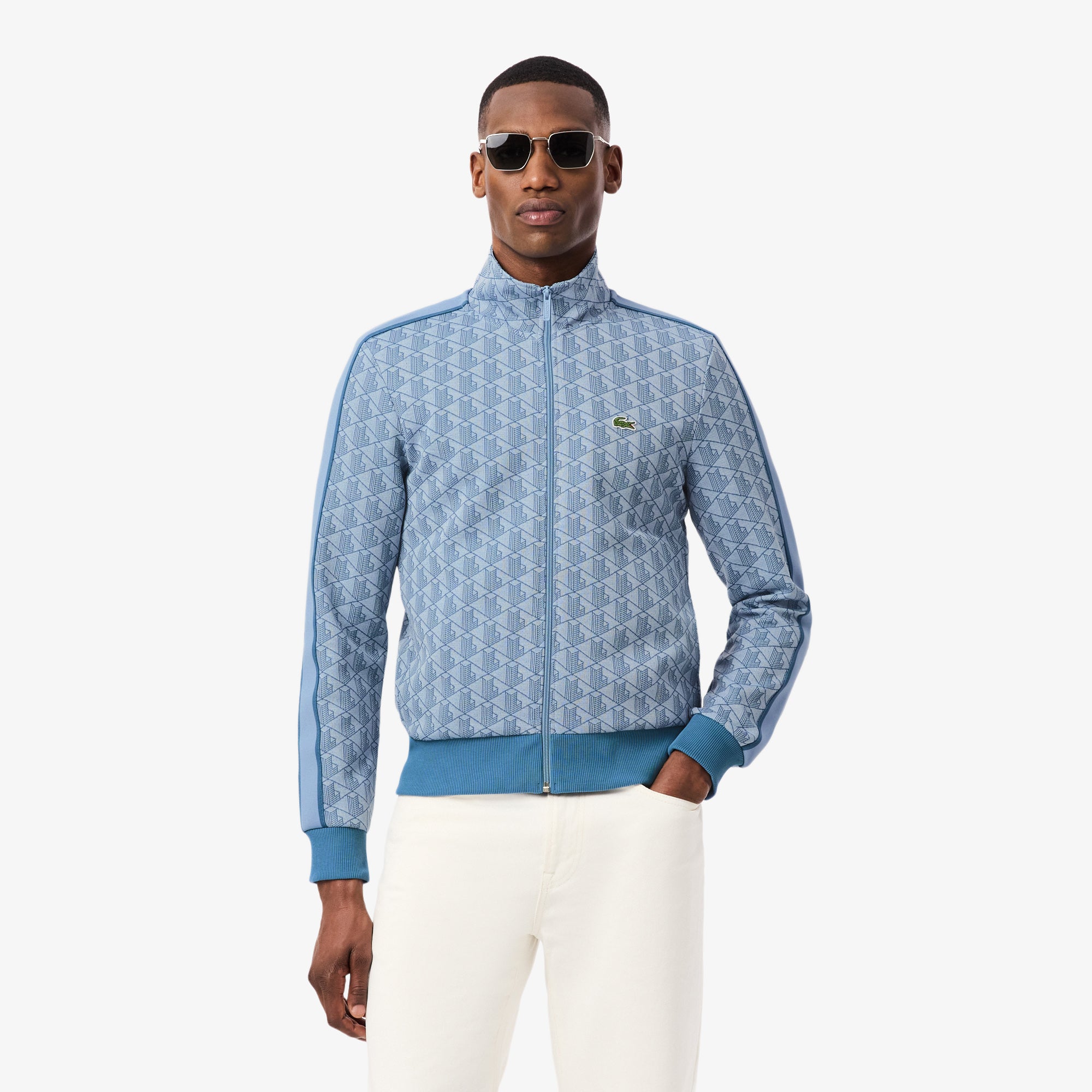 LACOSTE Men's Paris Zip-Up Track Jacket