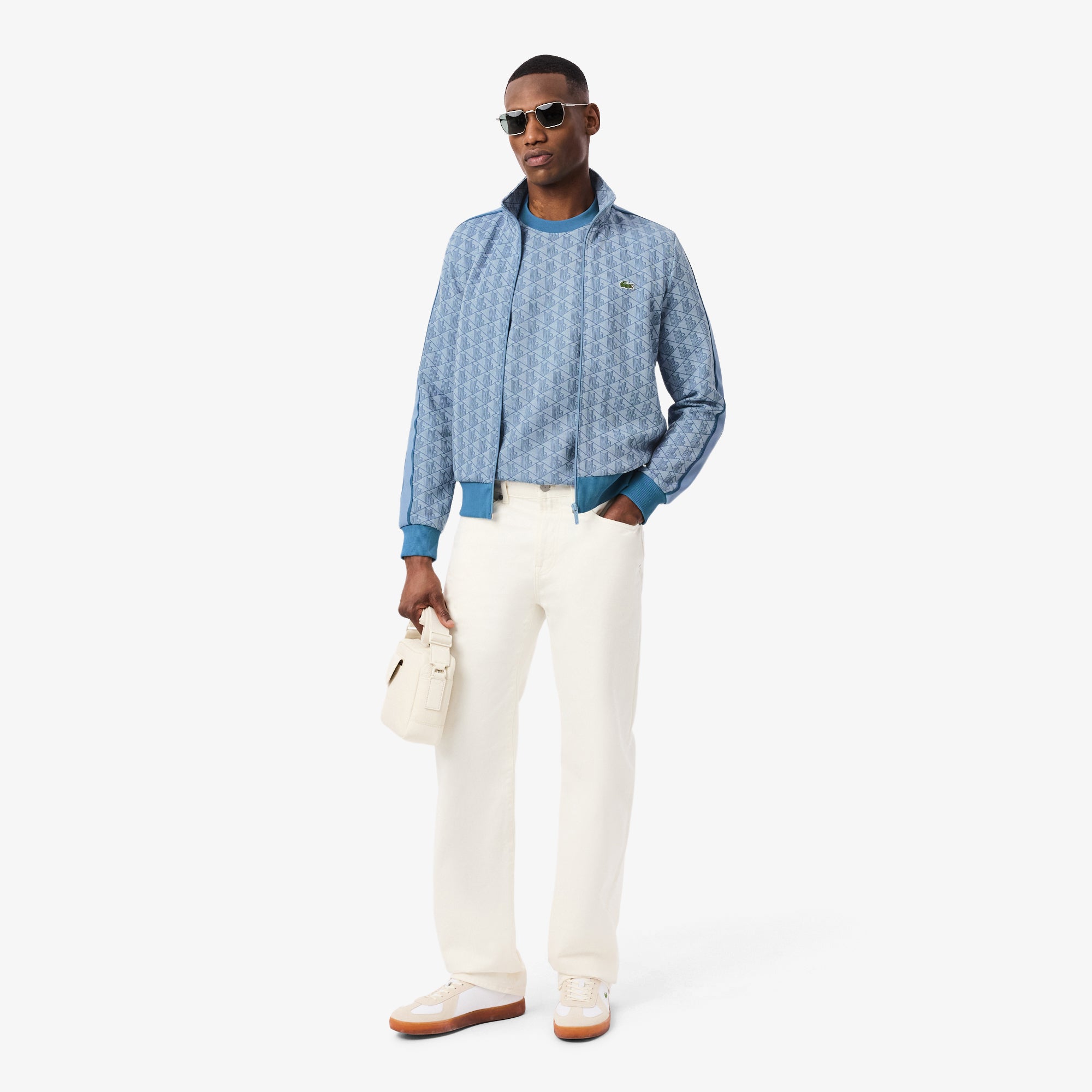 LACOSTE Men's Paris Zip-Up Track Jacket