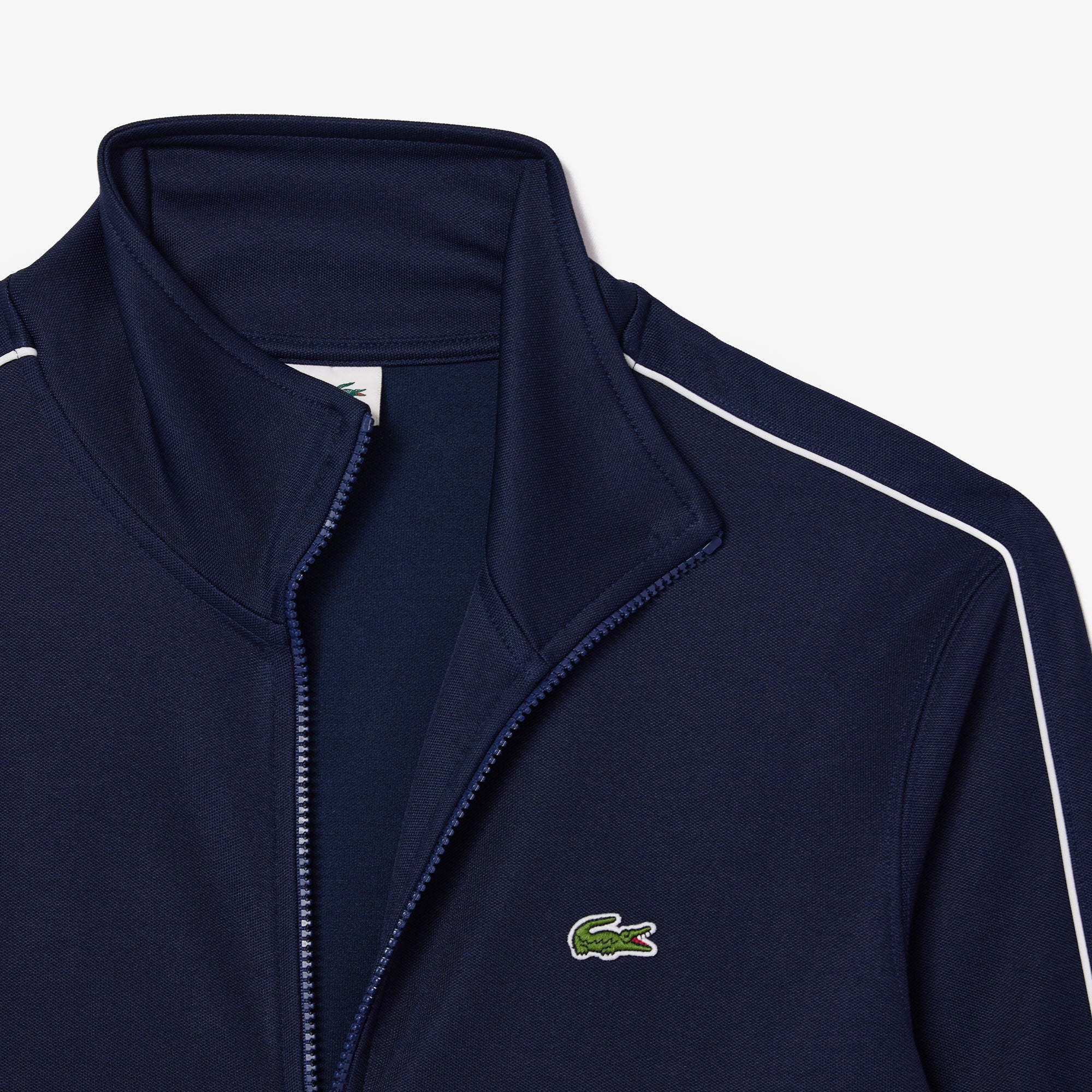 Lacoste Paris Pique Zip Front Track Jacket