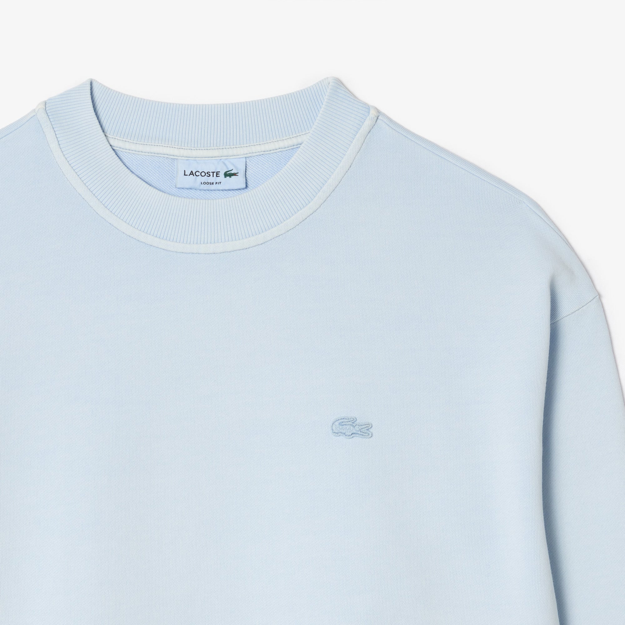 Lacoste Loose Fit Natural Dye Sweatshirt