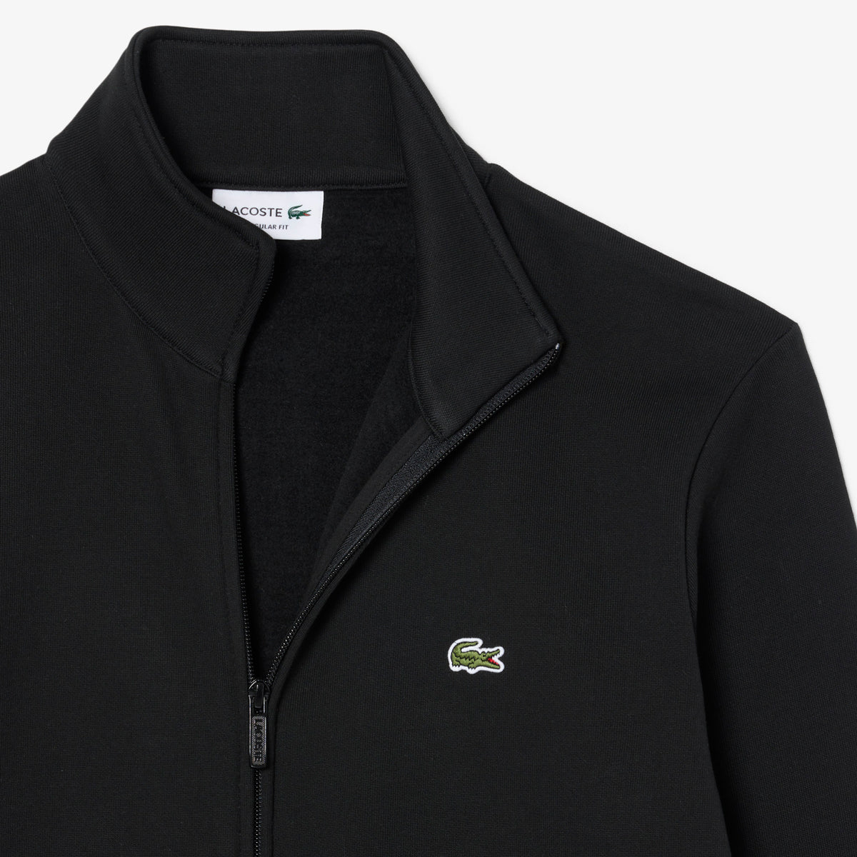 LACOSTE Zipped Fleece Sweatshirt Men