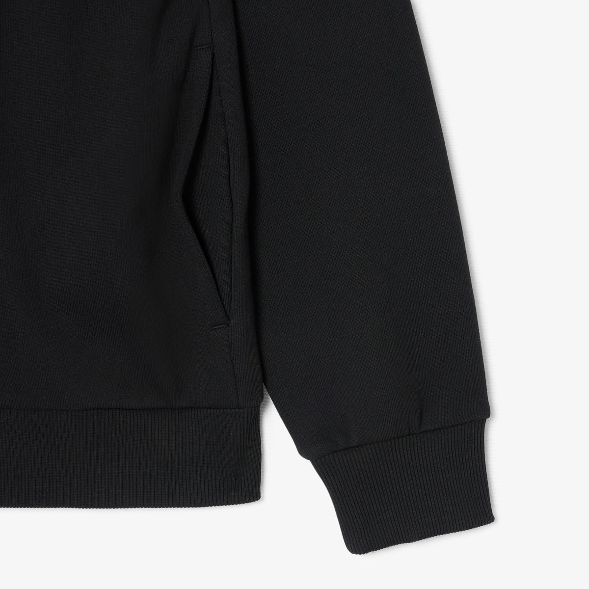 LACOSTE Zipped Fleece Sweatshirt Men