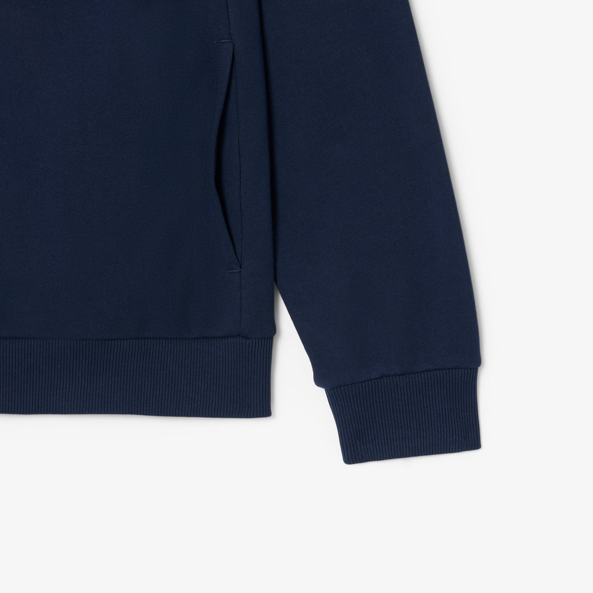 LACOSTE Zipped Fleece Sweatshirt Men
