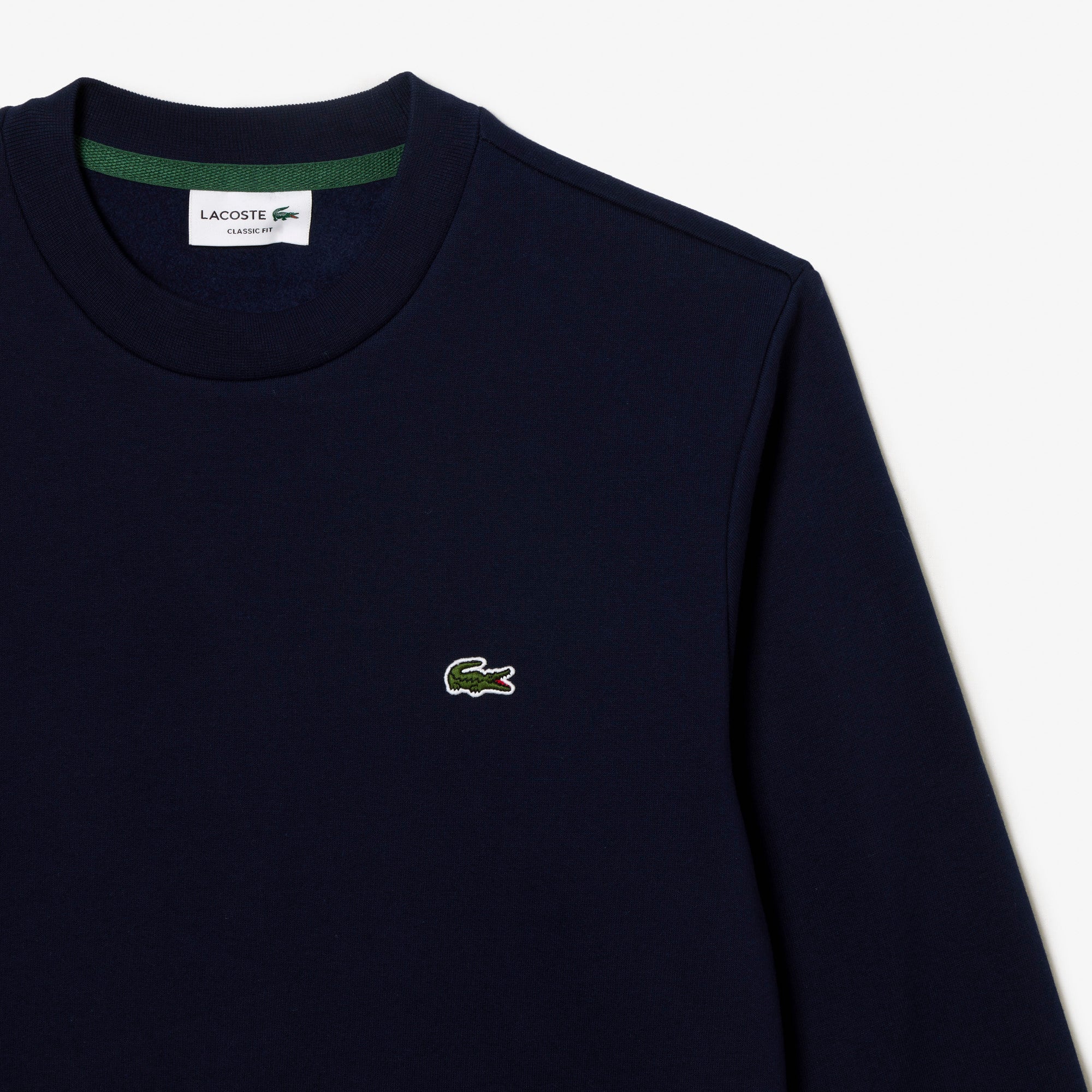 LACOSTE Men's Fleece Crew Neck Sweatshirt