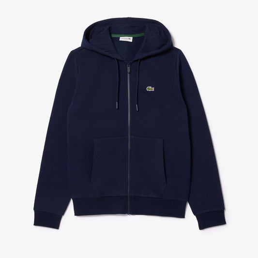 Lacoste Men's Kangaroo Pocket Fleece Zipped Hoodie