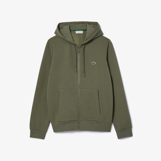 Lacoste Classics Fit Zipped Fleece Hoodie