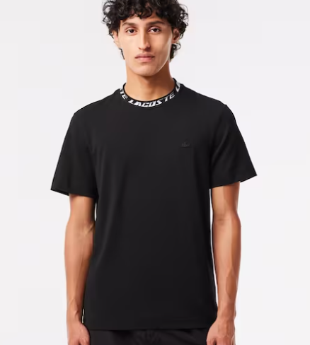 Men's Lacoste Regular Fit Branded Collar T-shirt