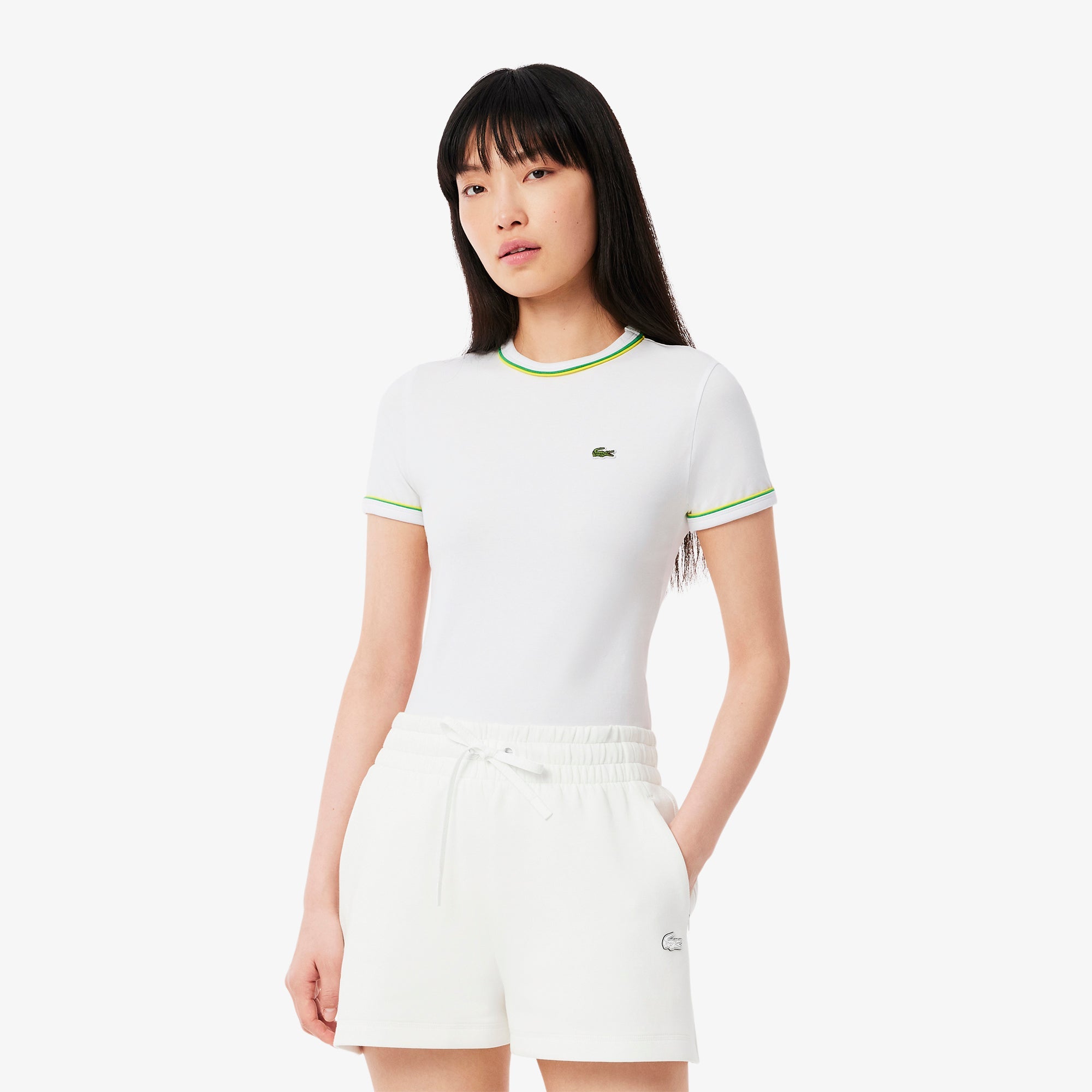 Lacoste Contrast Accent Jersey T-shirt