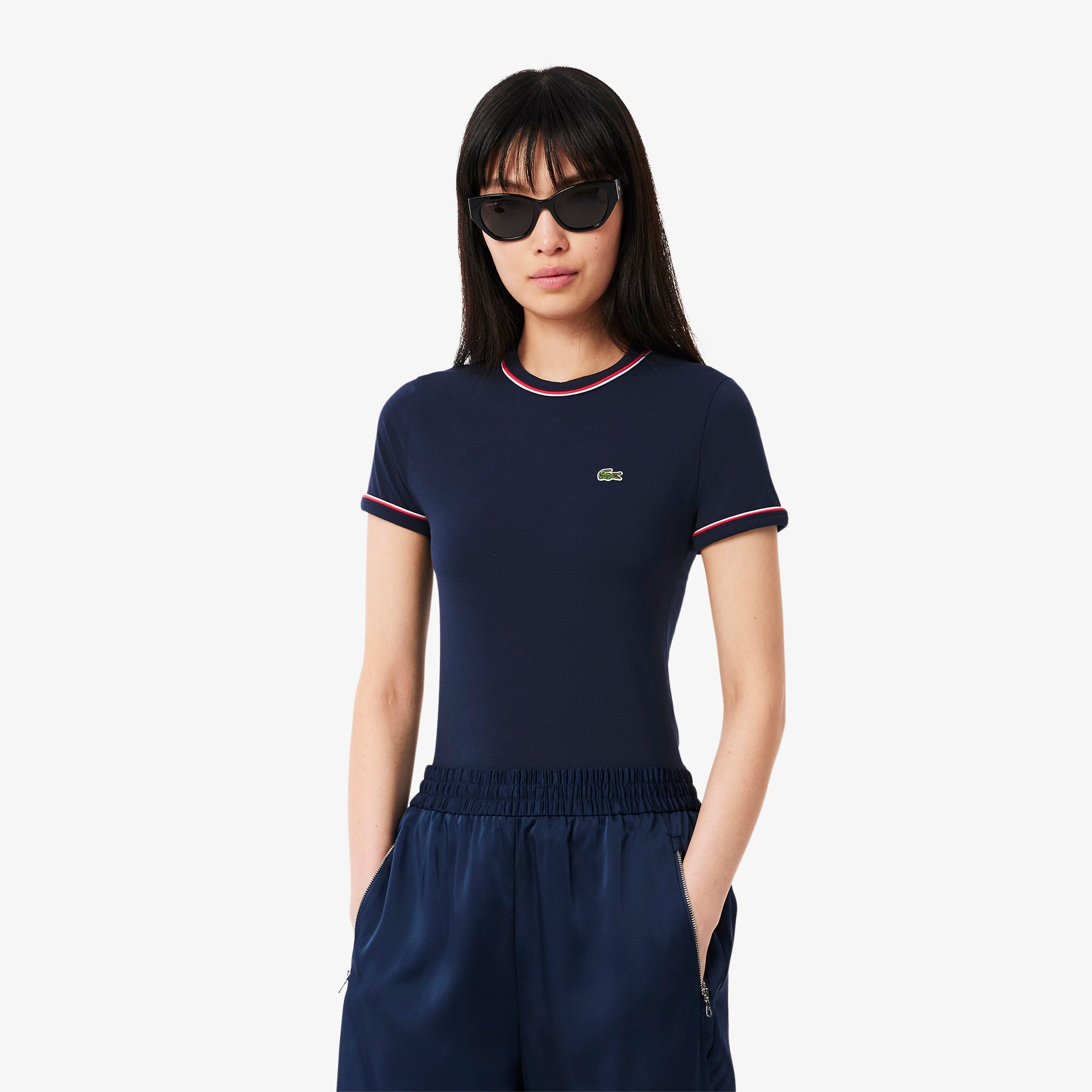 Lacoste Contrast Accent Jersey T-shirt