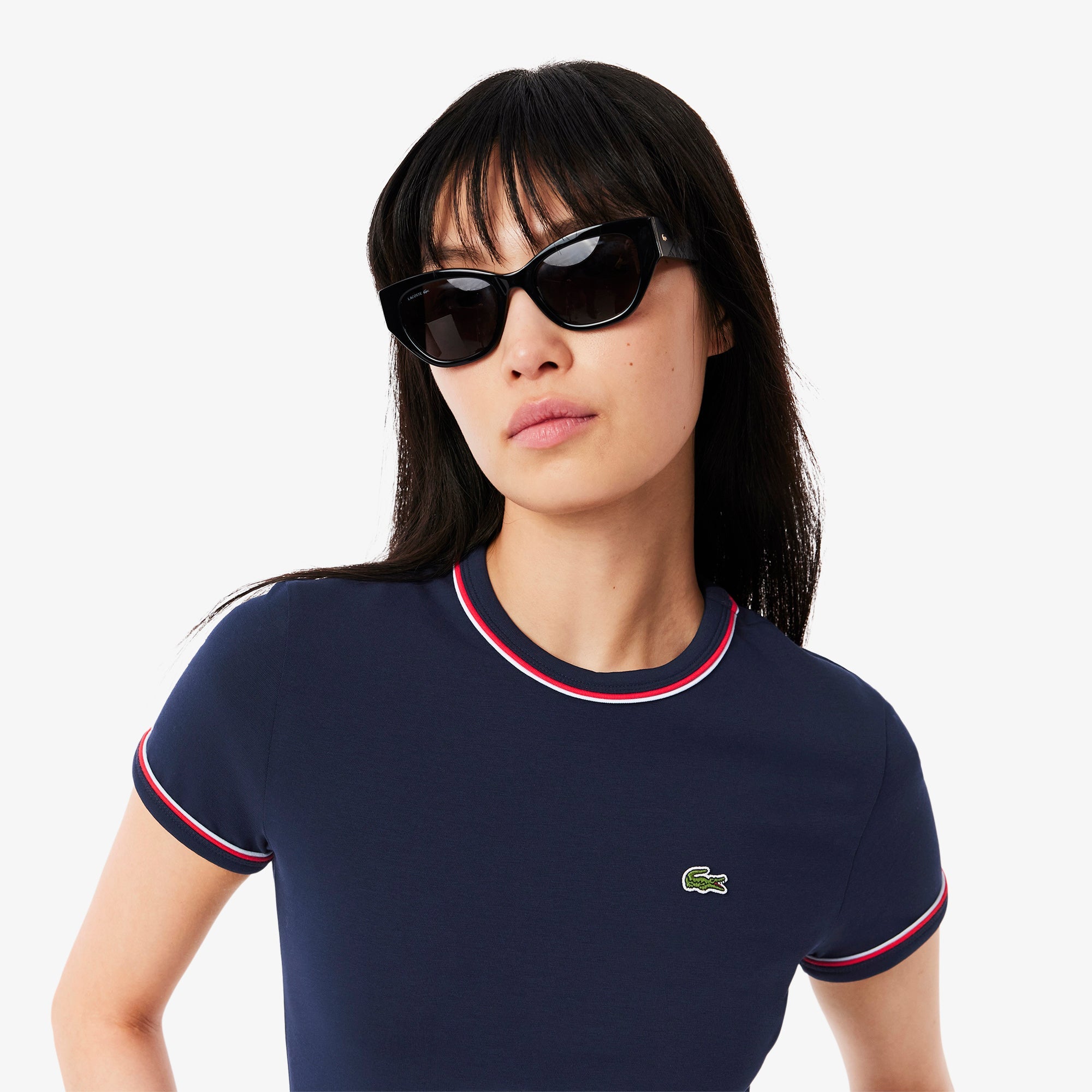 Lacoste Contrast Accent Jersey T-shirt