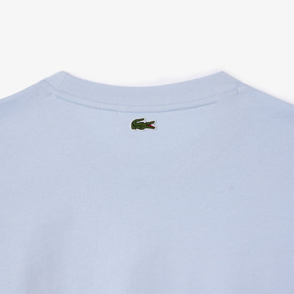 Lacoste Women's Relaxed Fit Cotton T-shirt With Inscription