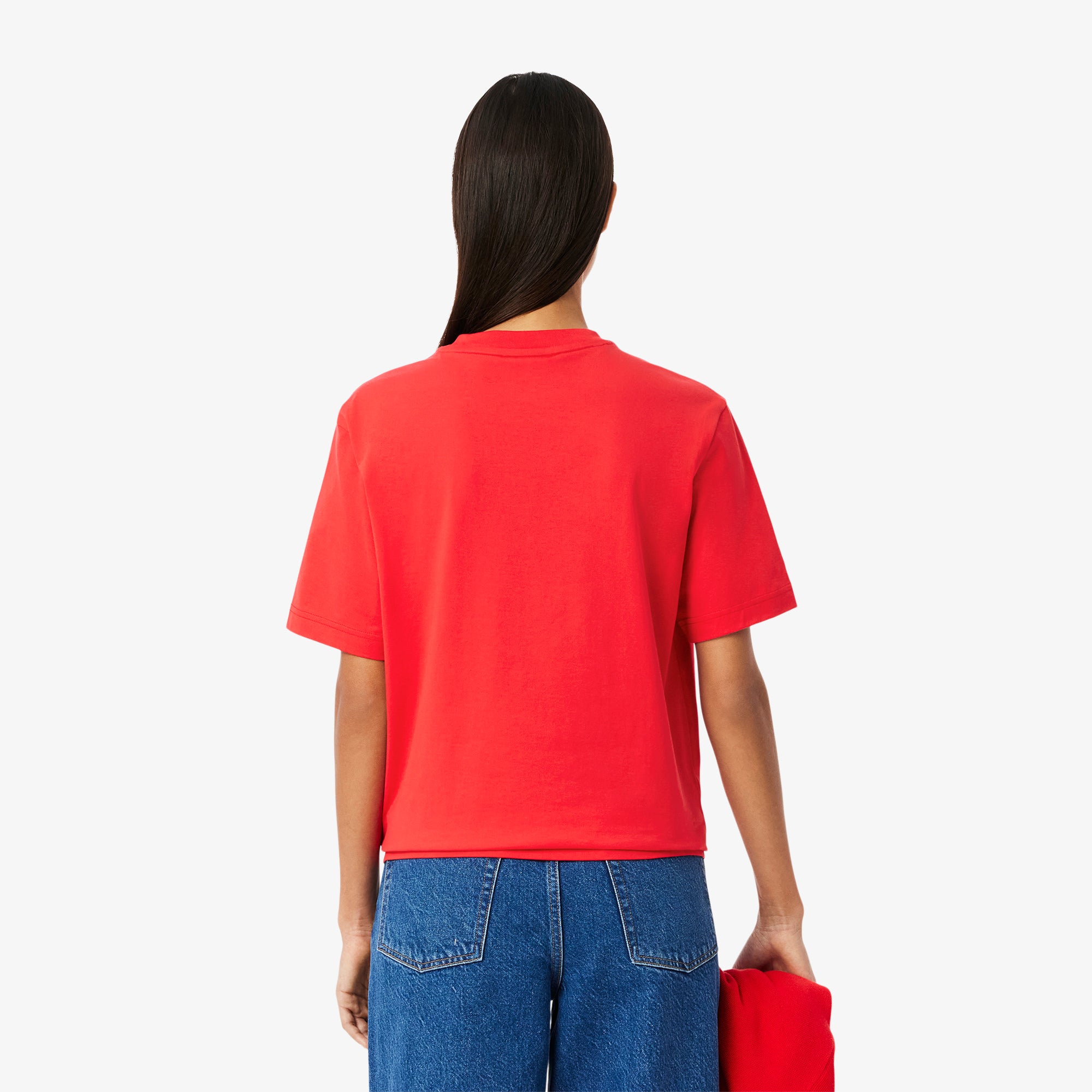 LACOSTE Relaxed Fit Soft Cotton T-shirt