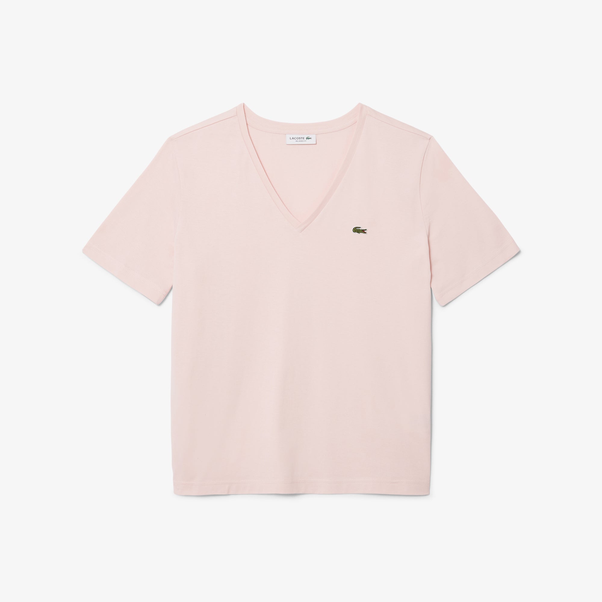 Lacoste Relaxed Fit Soft Cotton V Neck T-shirt