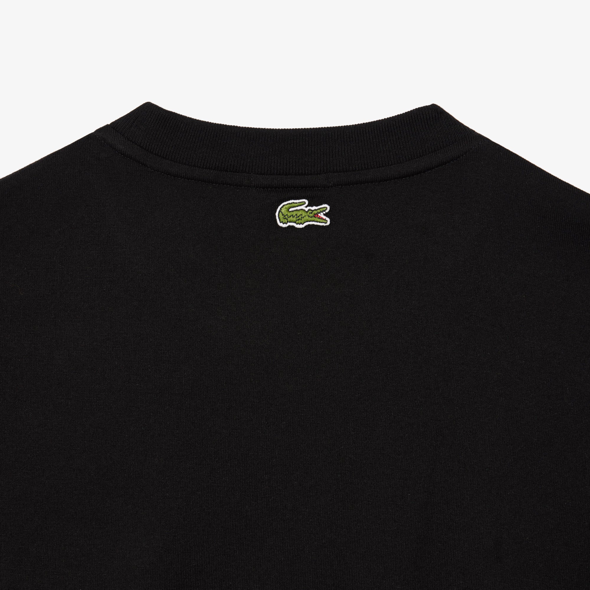 Lacoste Unisex Loose Fit Large Crocodile Organic Cotton T-shirt
