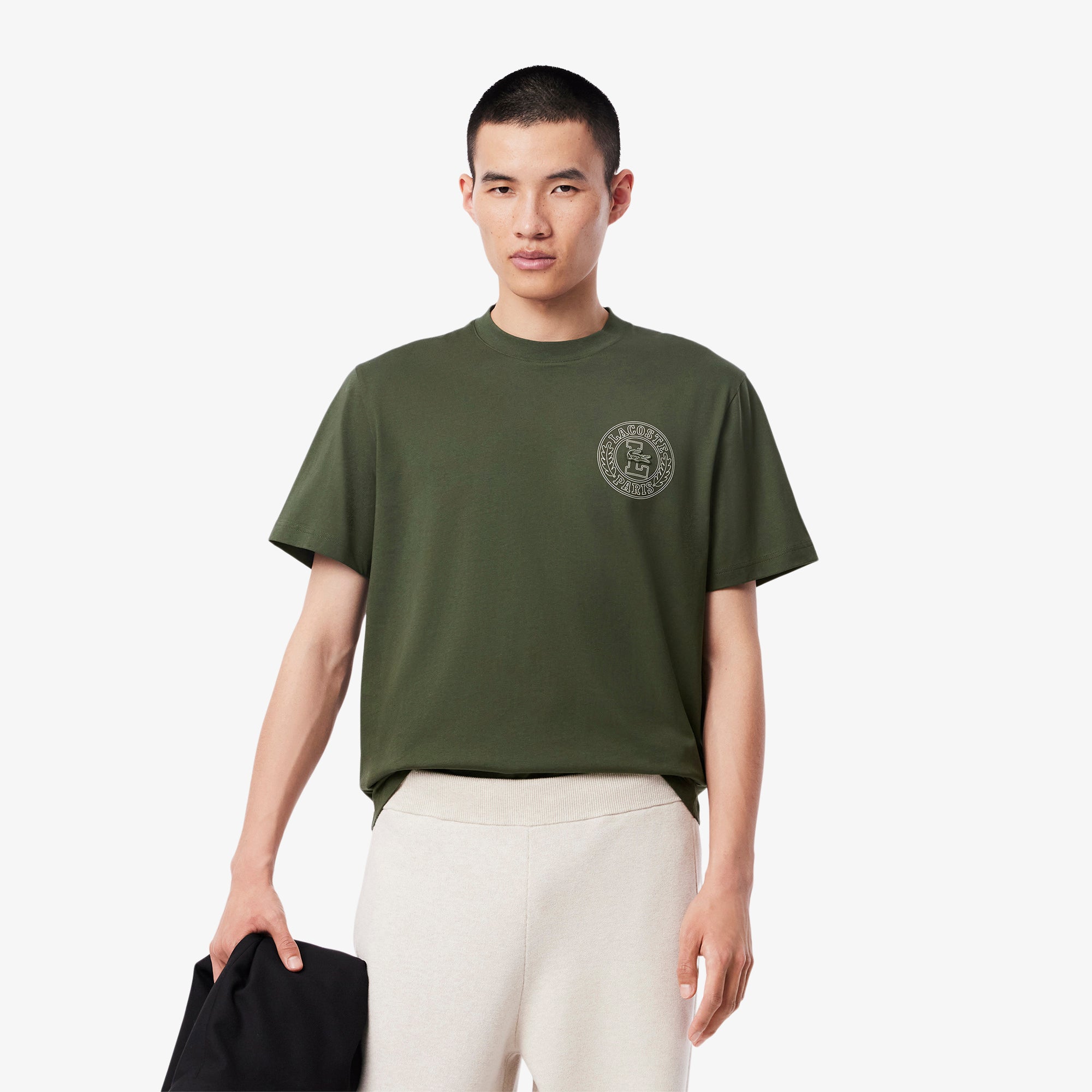 Lacoste Print Badge Jersey T-shirt