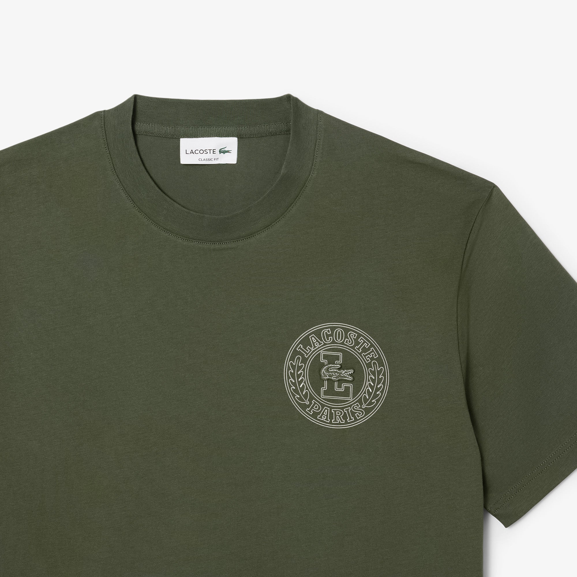 Lacoste Print Badge Jersey T-shirt