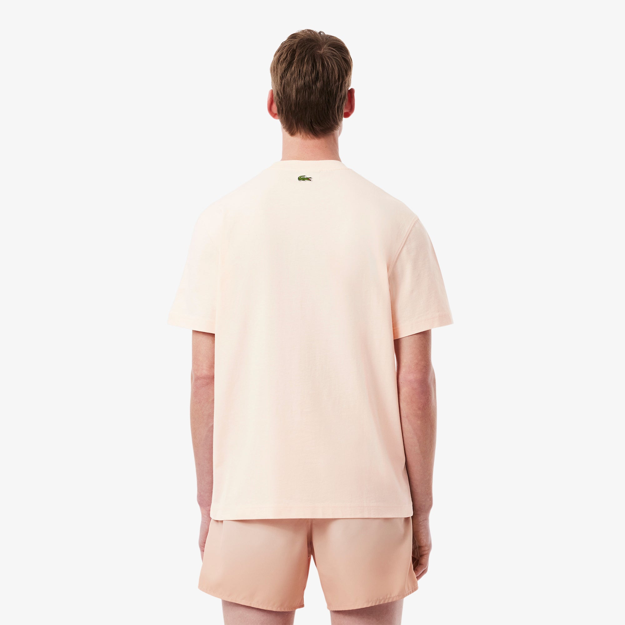 Lacoste Printed Cotton Jersey T-shirt
