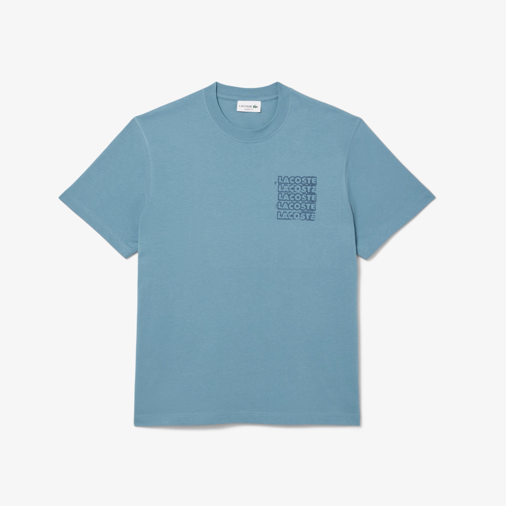 LACOSTE Cotton Jersey Graphic T-shirt
