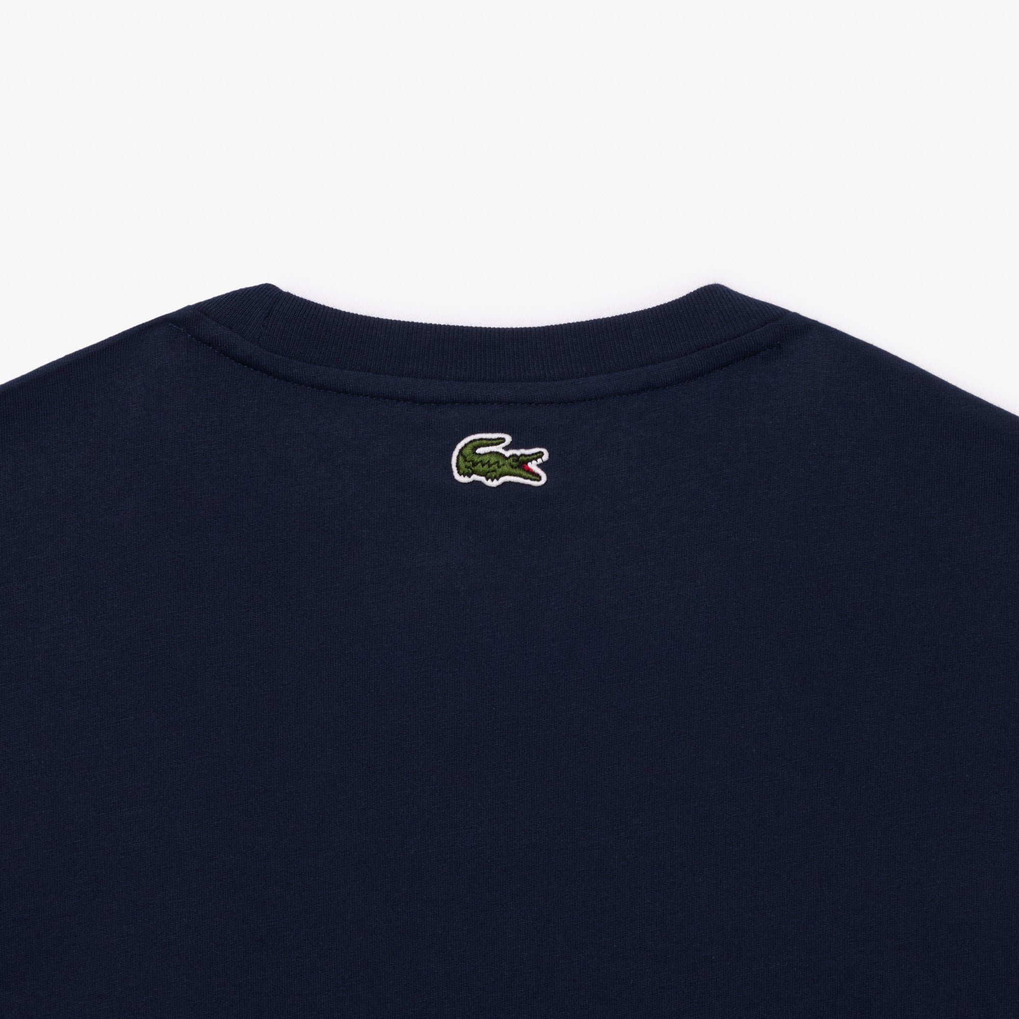Lacoste Monogram Print Regular Fit Cotton T-shirt