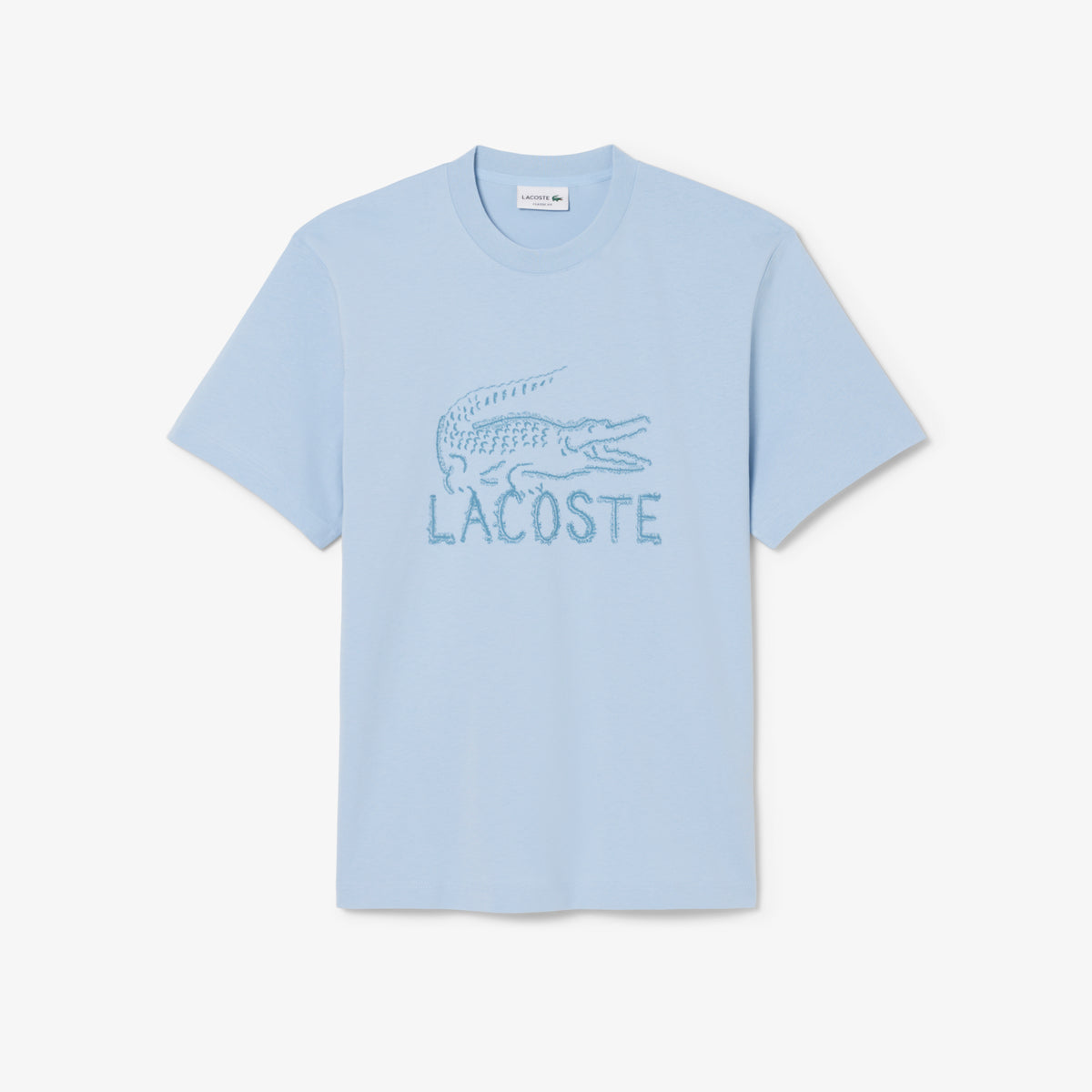 LACOSTE Printed Cotton T-shirt Men