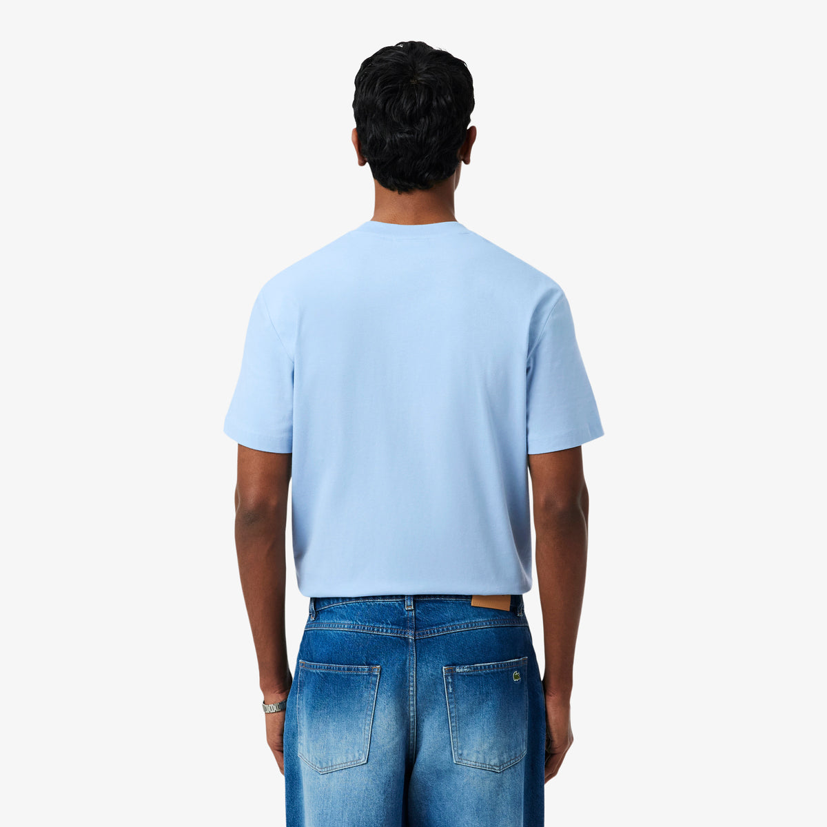LACOSTE Printed Cotton T-Shirt Men