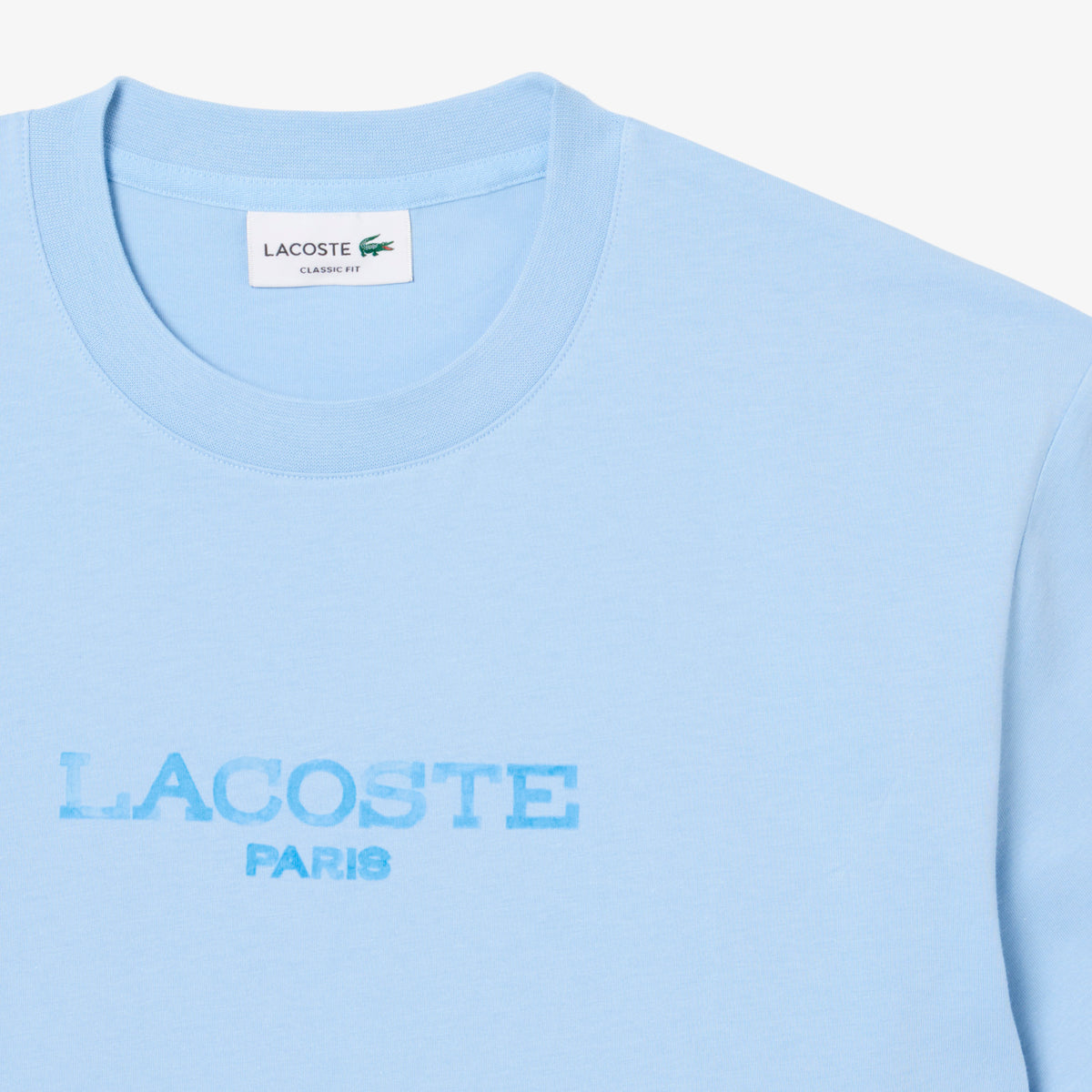 LACOSTE Printed Cotton T-shirt Men