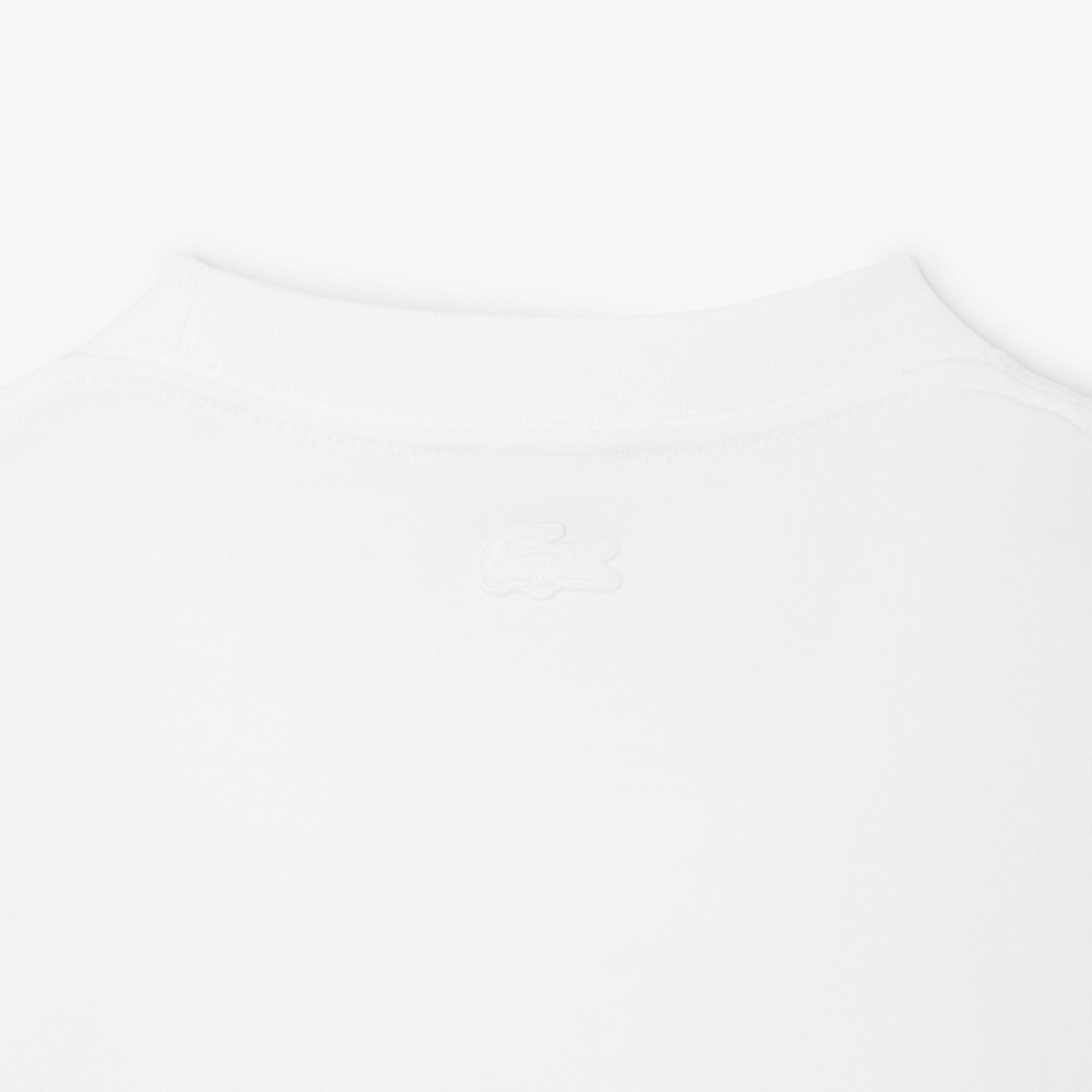 LACOSTE Embroidered Heavy Jersey T-shirt