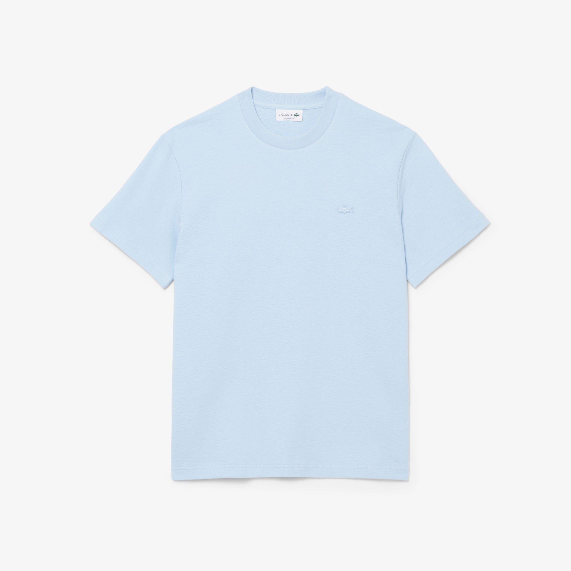 LACOSTE Textured Jersey T-shirt