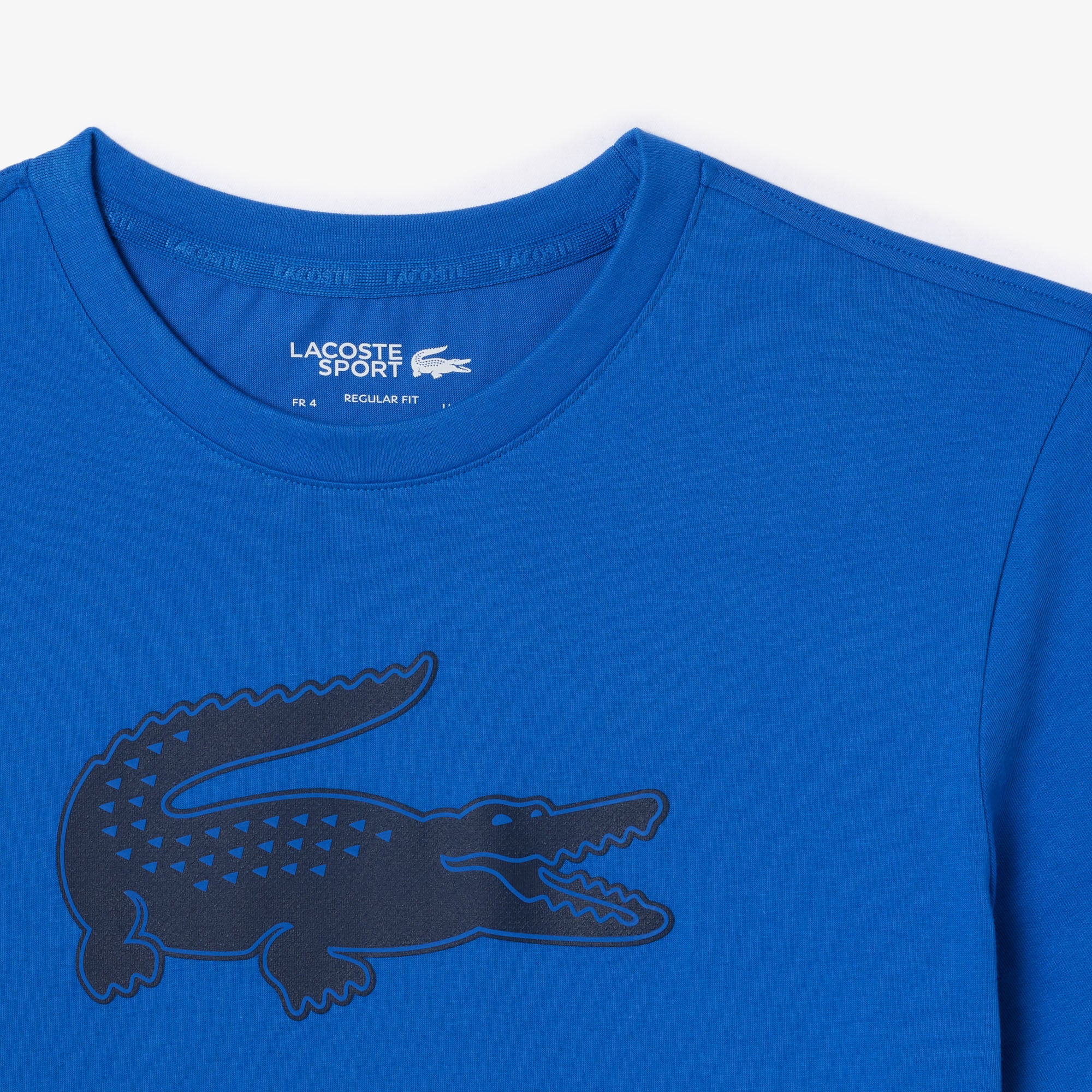 Lacoste Men’s SPORT 3D Print Crocodile Breathable Jersey T-Shirt
