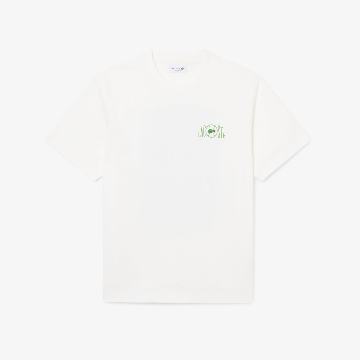 LACOSTE Printed Cotton T-Shirt Men