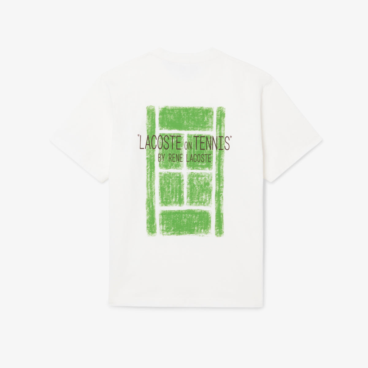 LACOSTE Printed Cotton T-Shirt Men