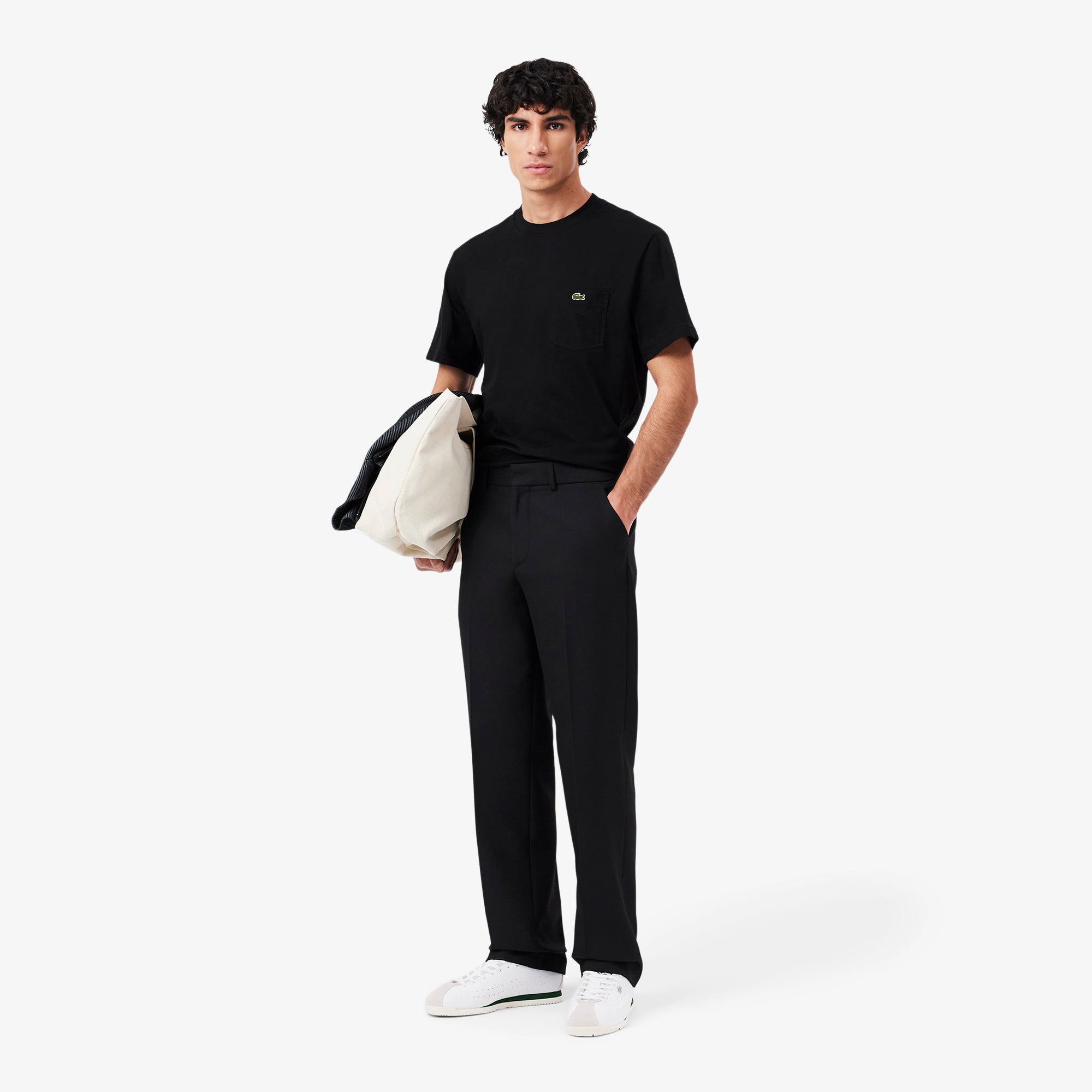 Lacoste Cotton T-shirt With Breast Pocket