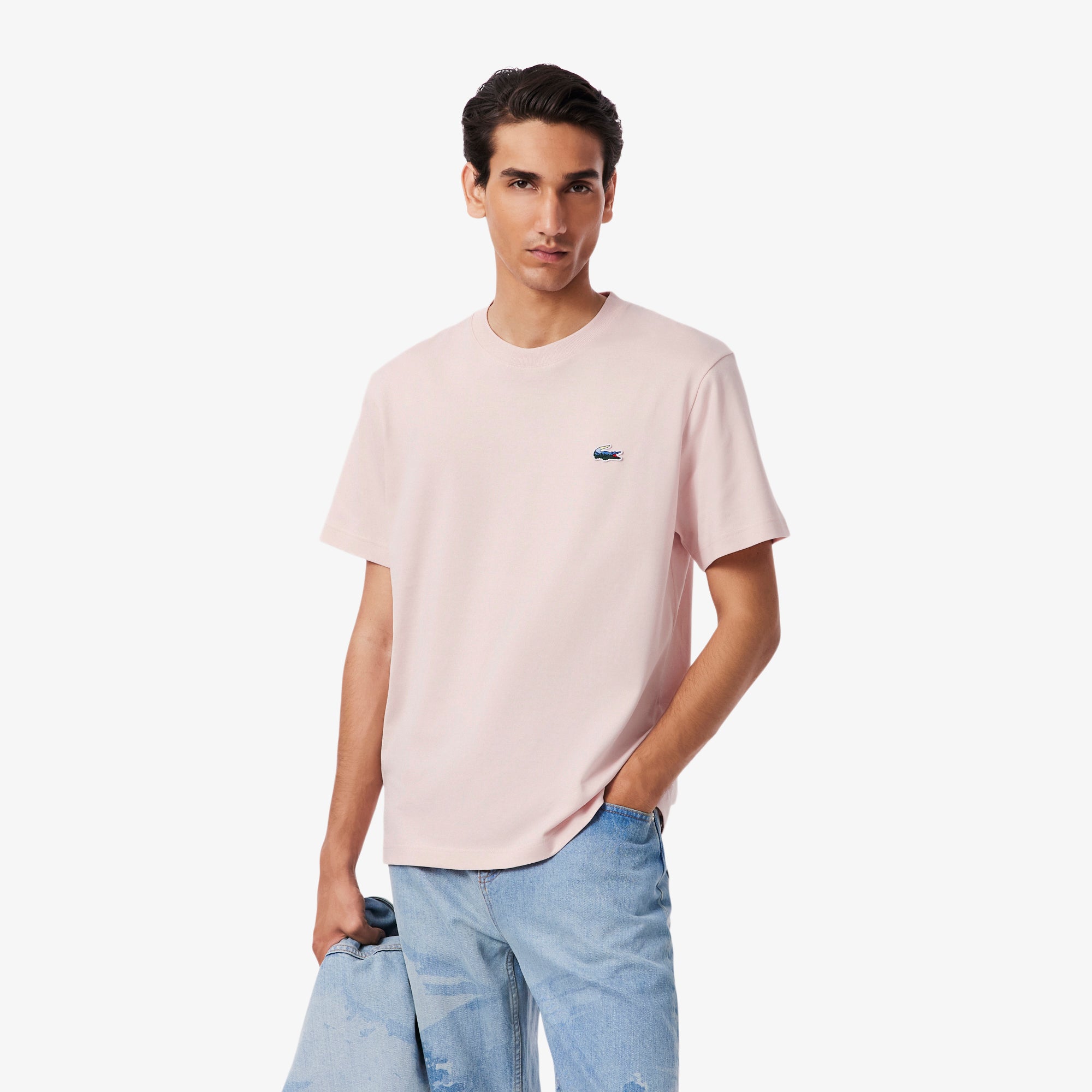 Lacoste Heavy Jersey Landscape Crocodile T-shirt