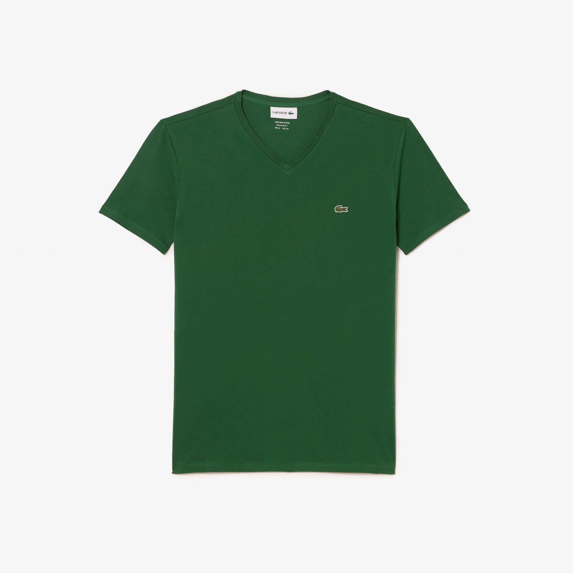 Lacoste Men's V-neck Pima Cotton Jersey T-shirt