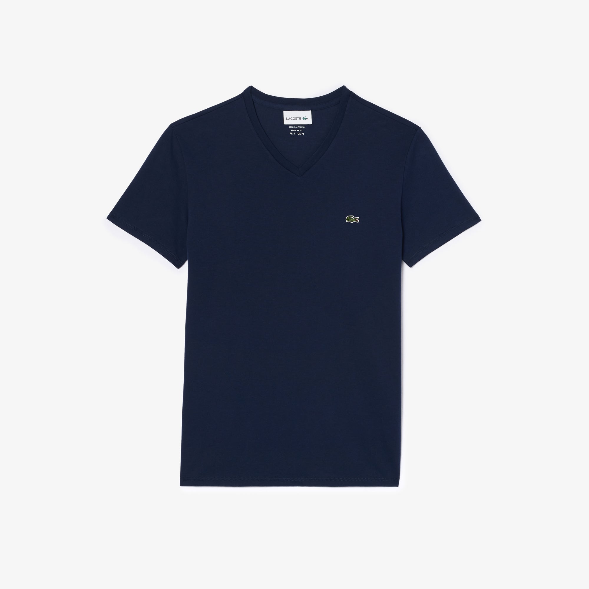 Lacoste Men's V-neck Pima Cotton Jersey T-shirt