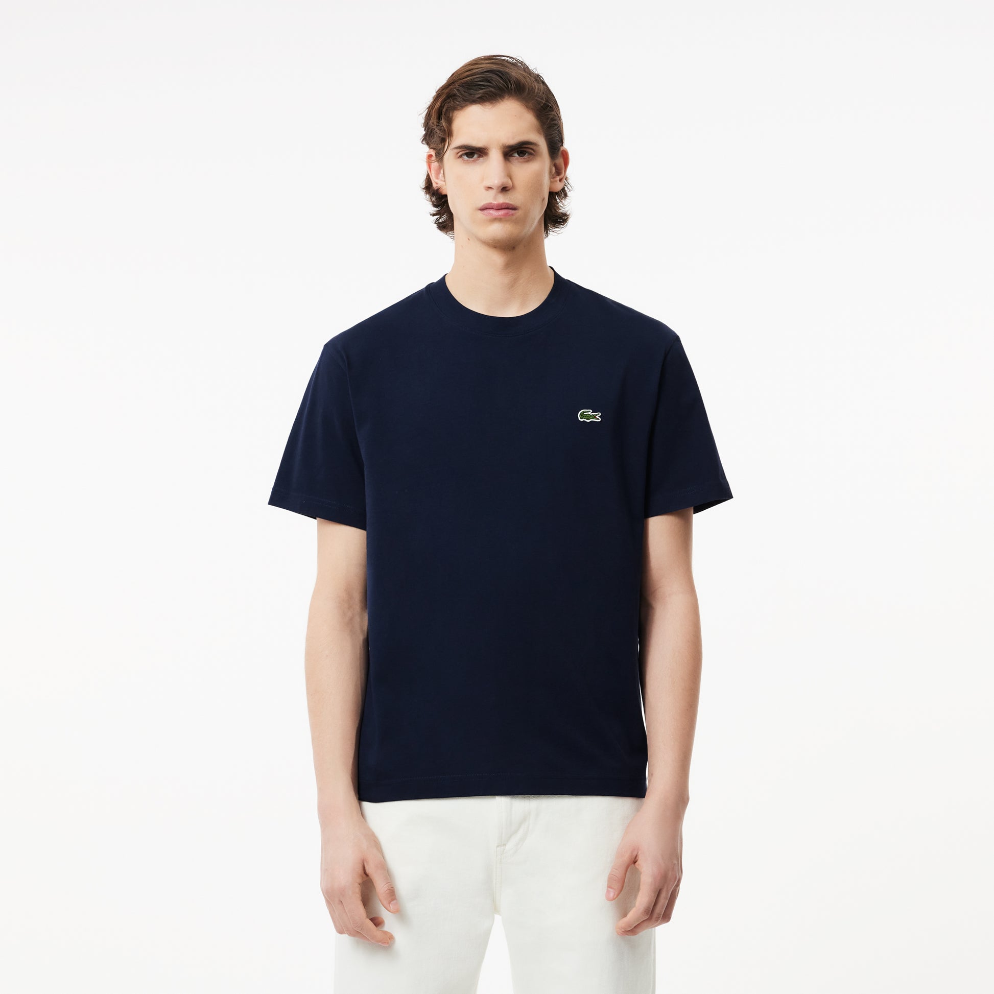 Lacoste Classic Fit Cotton Jersey T-shirt - Lacoste Apparel THE MIX