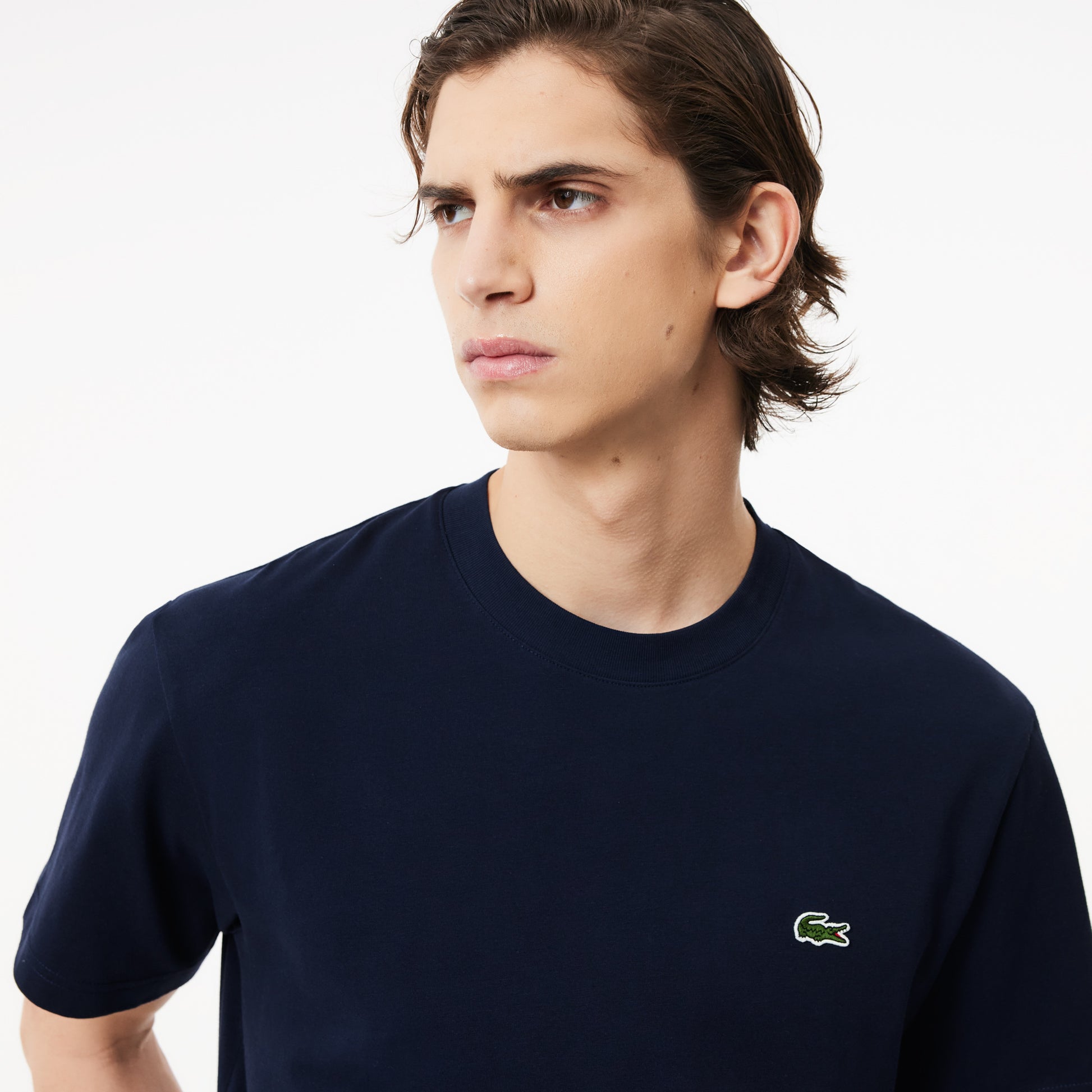 Lacoste Classic Fit Cotton Jersey T-shirt - Lacoste Apparel THE MIX