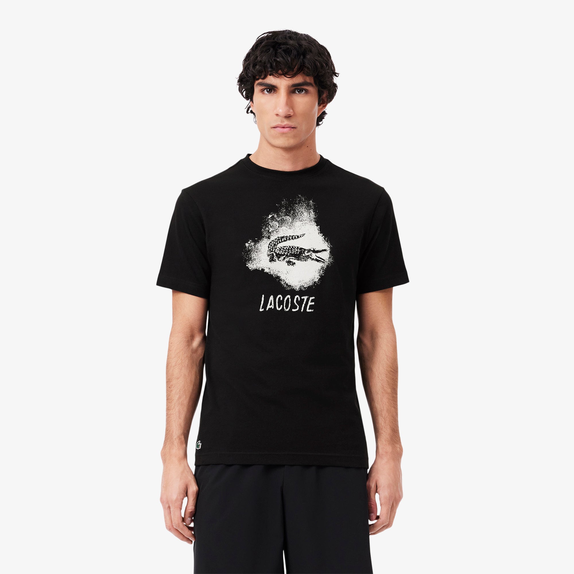 Lacoste Men's Ultra Dry Graphic Sport T-shirt