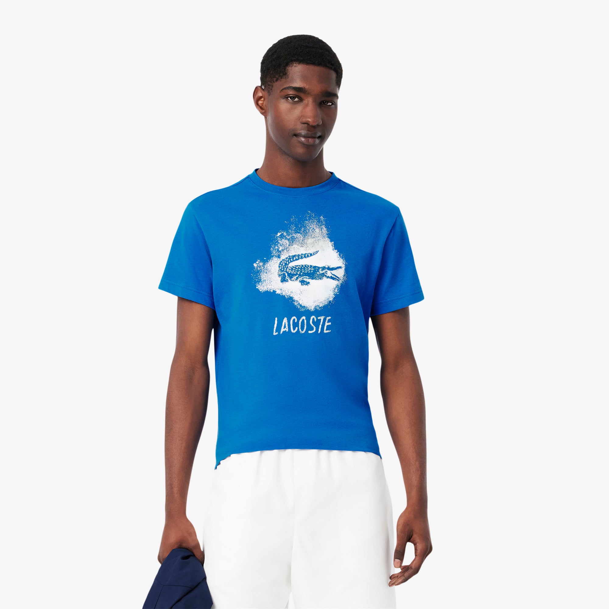 Lacoste Men's Ultra Dry Graphic Sport T-shirt